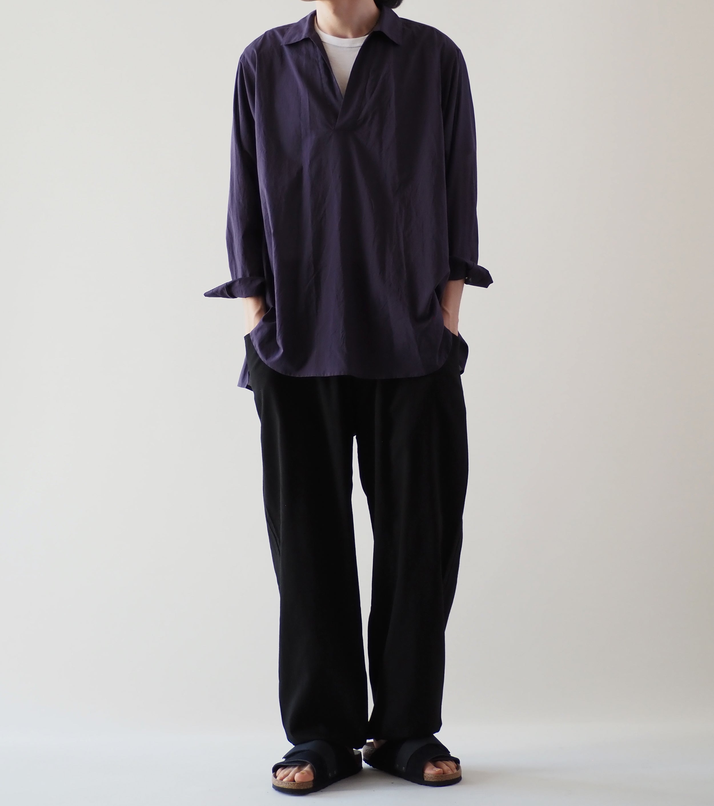 MAATEE＆SONS プル オーバー シャツ , Purple