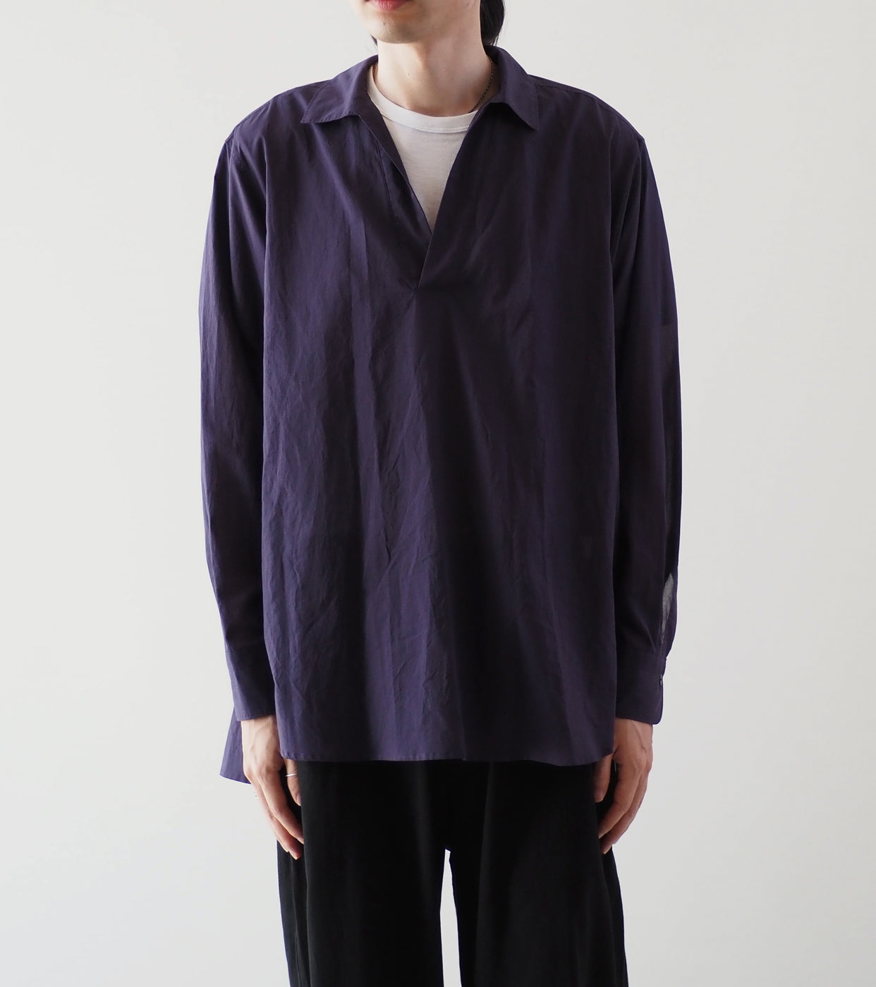 MAATEE＆SONS プル オーバー シャツ , Purple