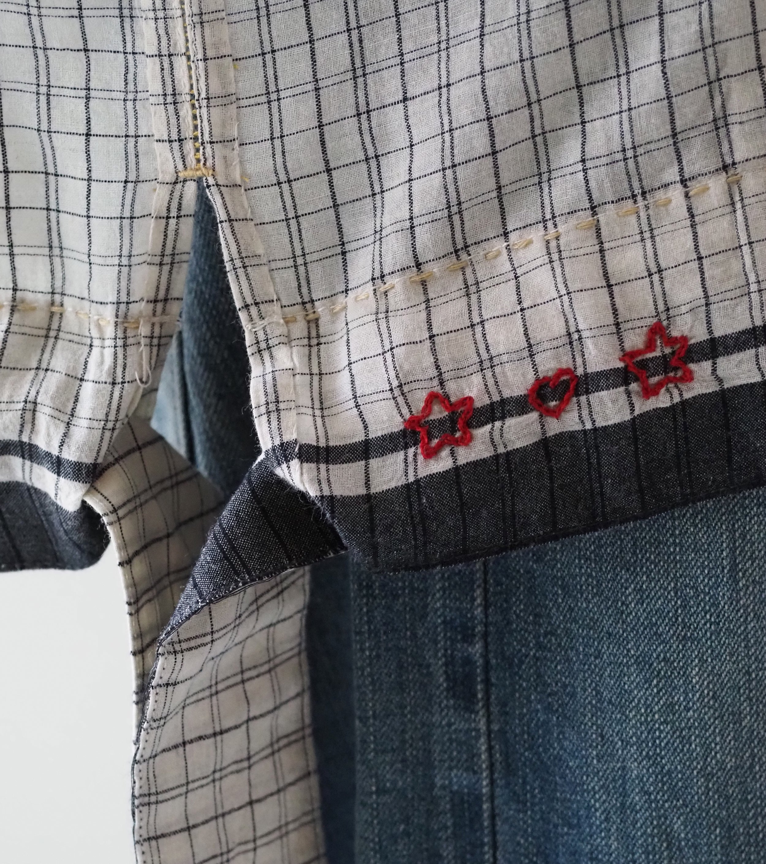 MAATEE & SONS GUPTA PARKA, White Black