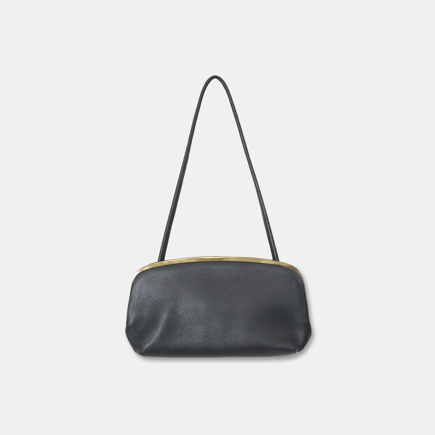 Morphee SAC À MAIN フレームド ワンショルダー バッグ , Black ＜GOLD＞