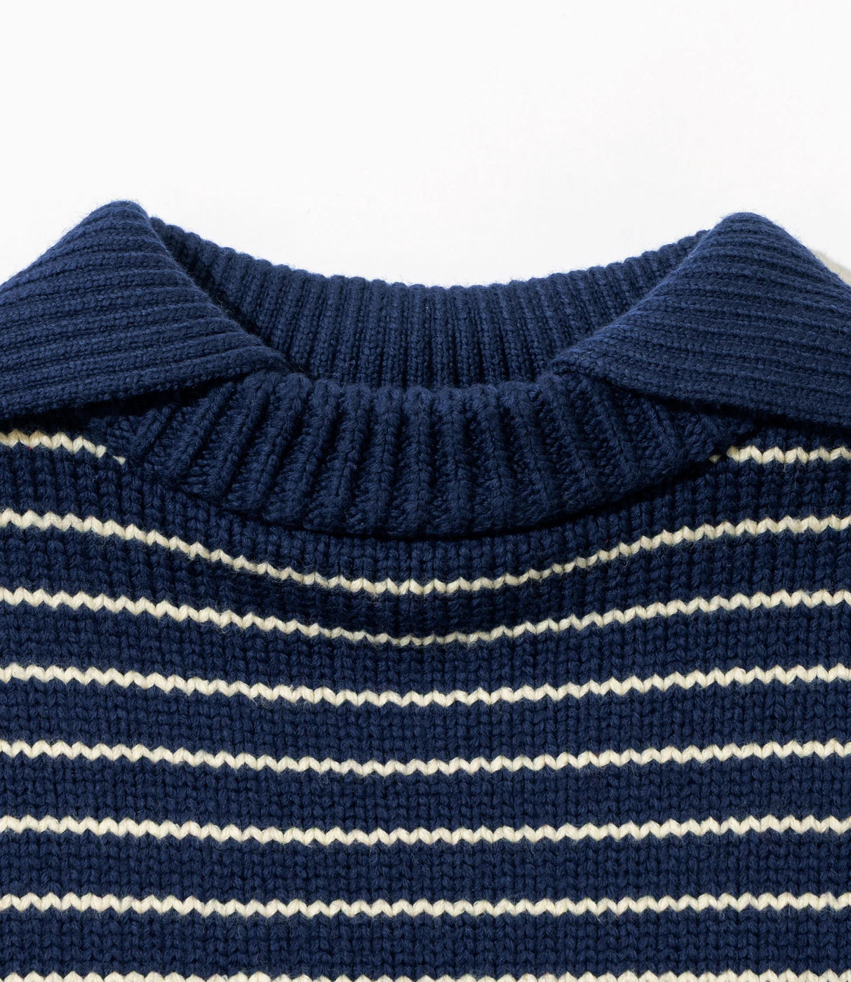 L.L.Bean JAPAN EDITION ウィメンズ ウェイン セーラー セーター , Navy × Ivory