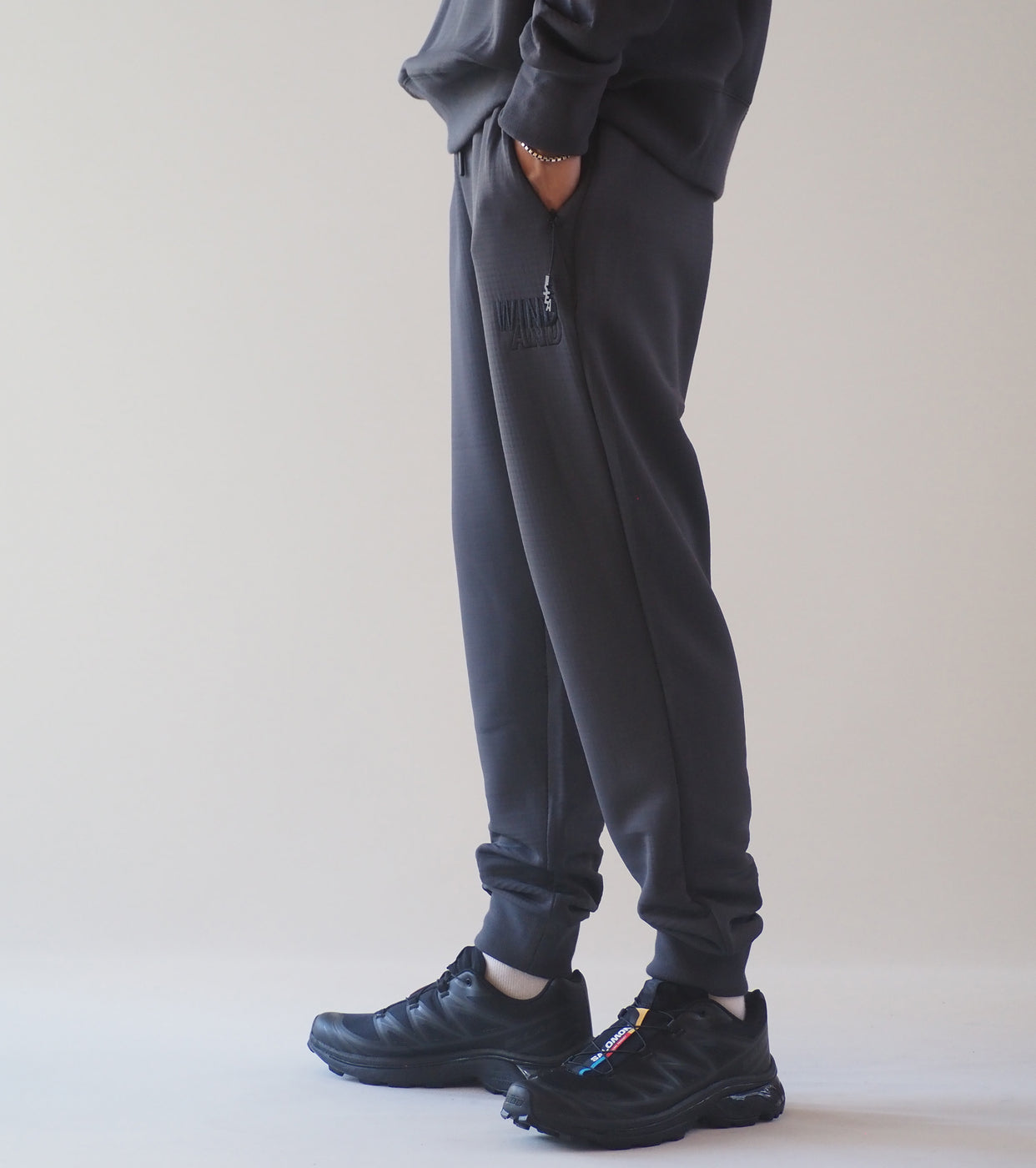 WIND AND SEA WIND AIR TEX JOGGER PANT , Dark Gray