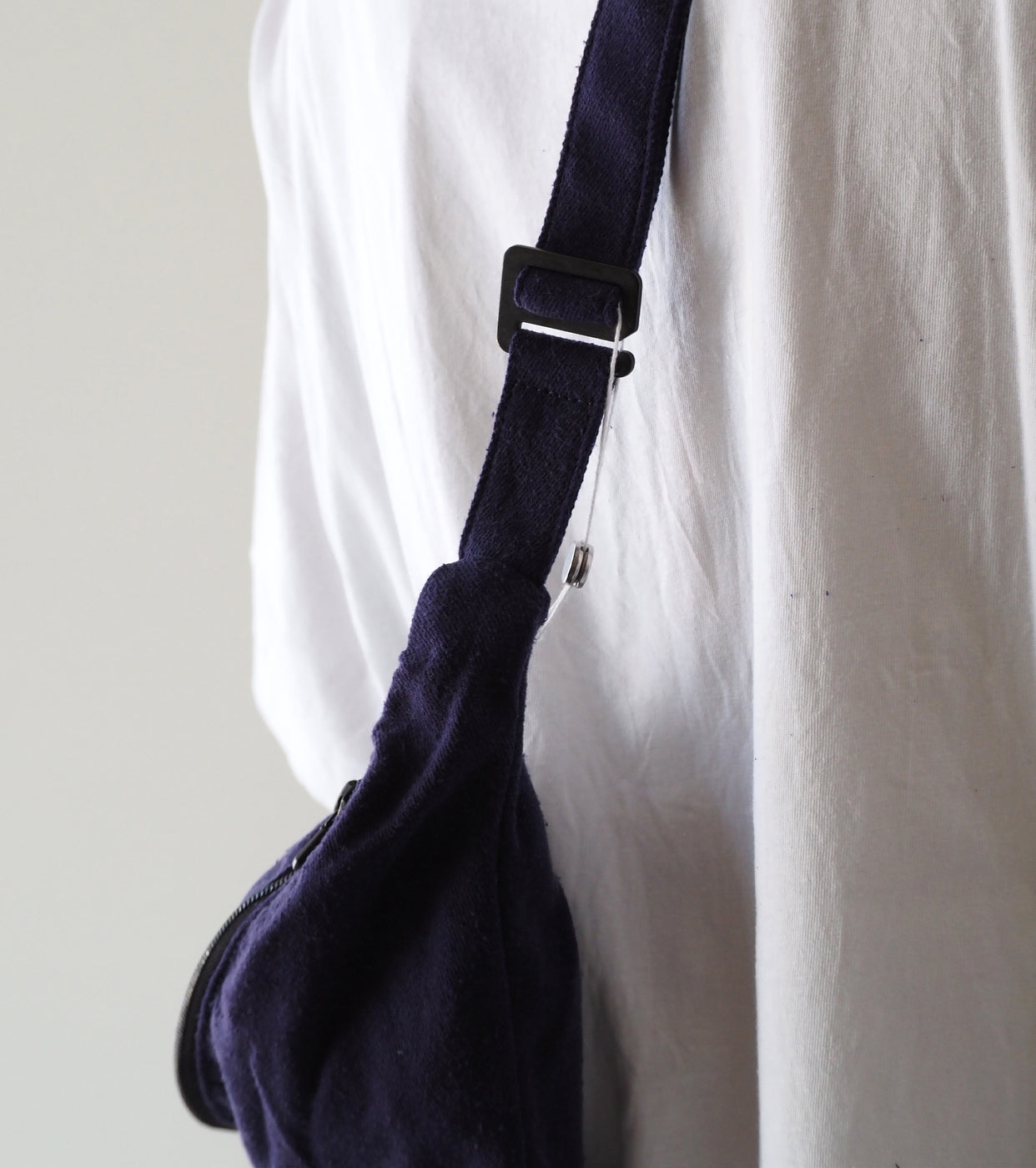 COMOLI Silk Nep WAIST BAG, Purple