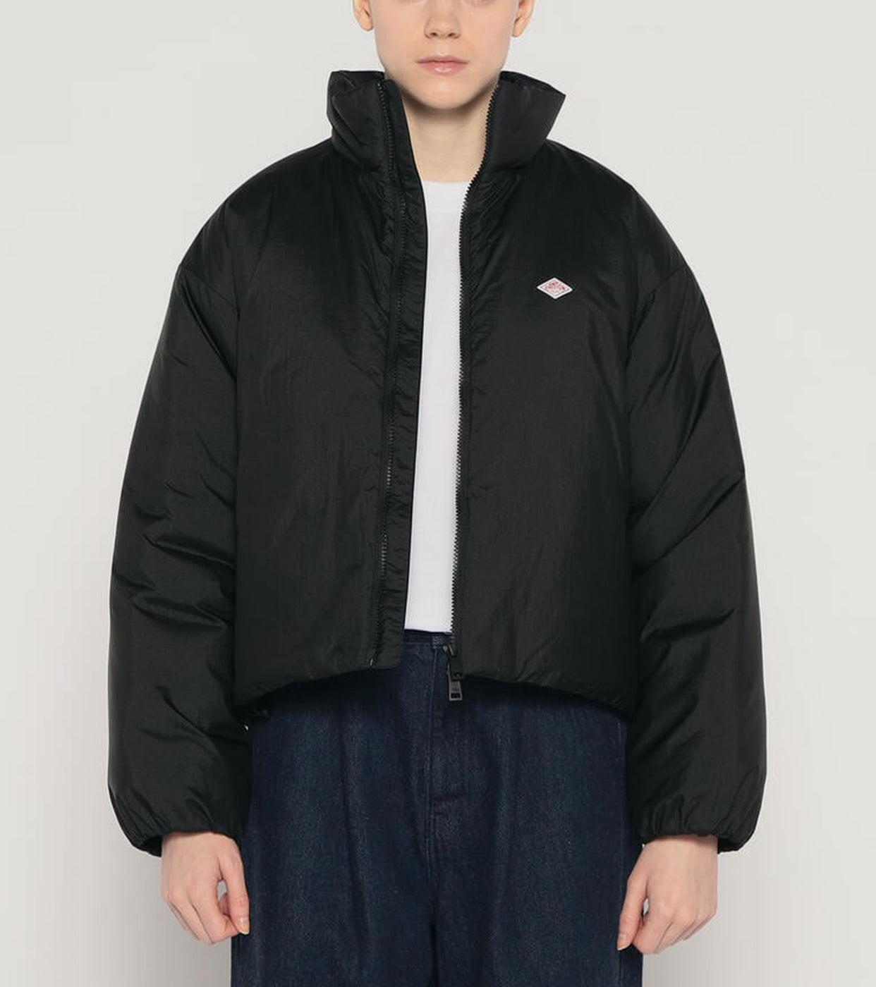 DANTON INSULATION STAND COLLAR JACKET  , Black