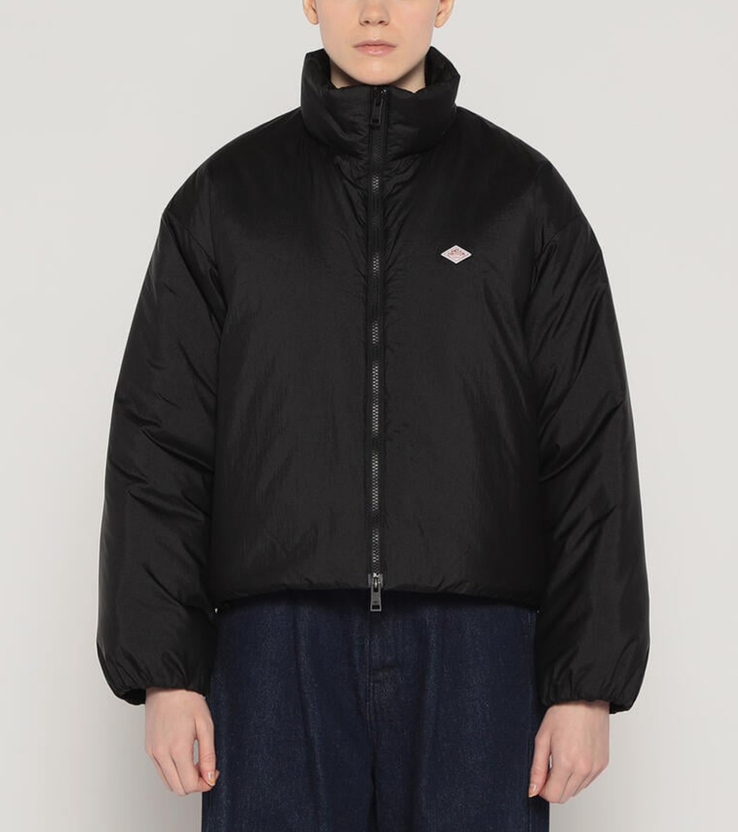 DANTON INSULATION STAND COLLAR JACKET  , Black