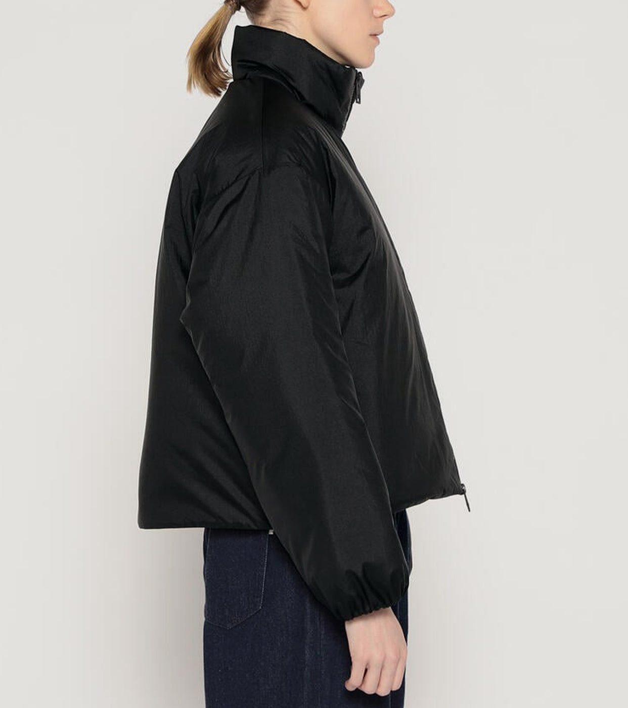 DANTON INSULATION STAND COLLAR JACKET  , Black