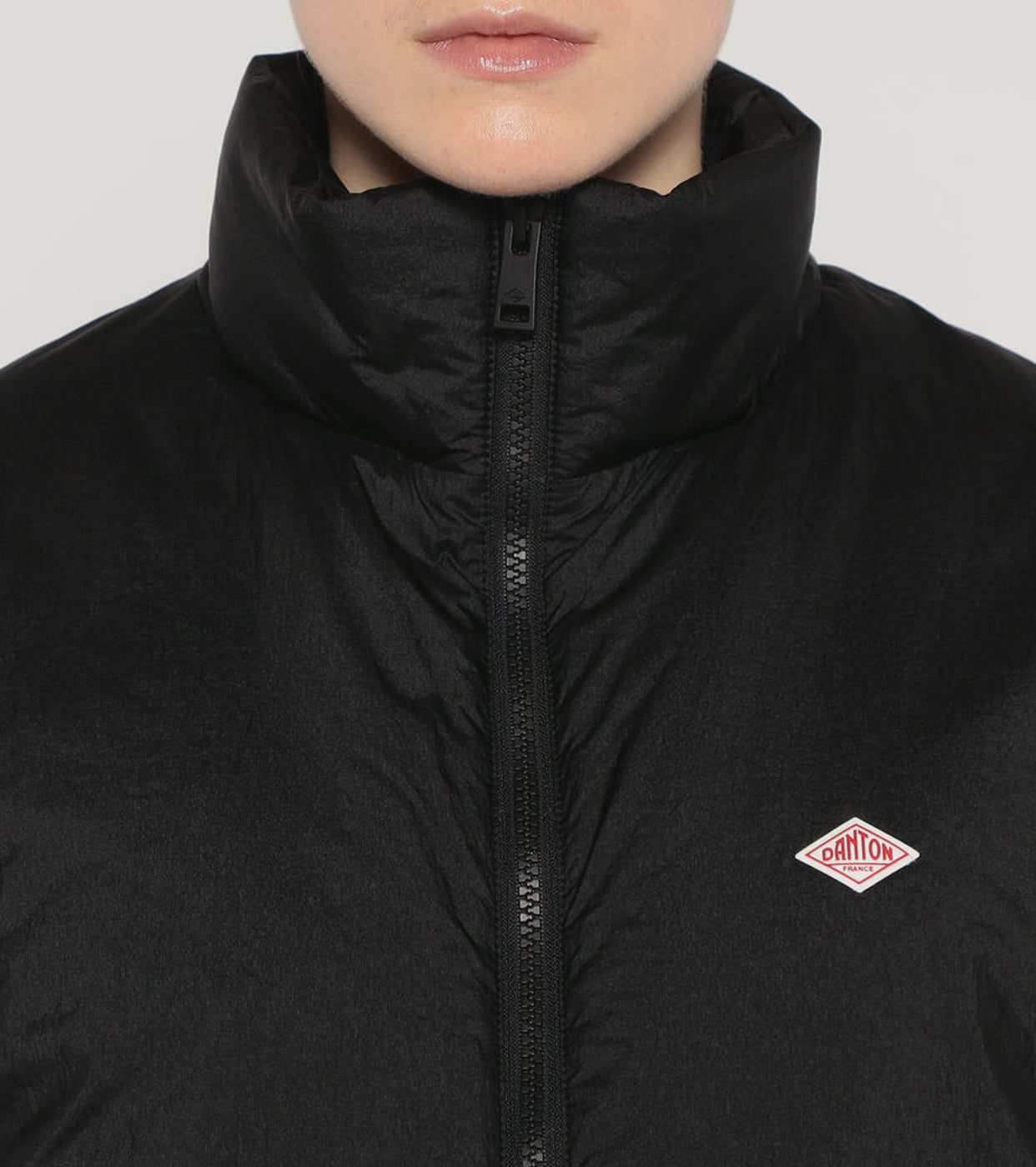 DANTON INSULATION STAND COLLAR JACKET  , Black