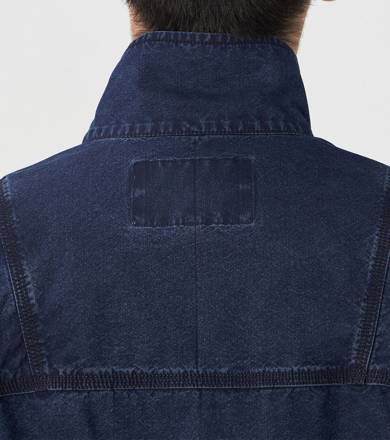 コットン ナイロン ウェザー マウンテン ウィンド ジャケット , Indigo