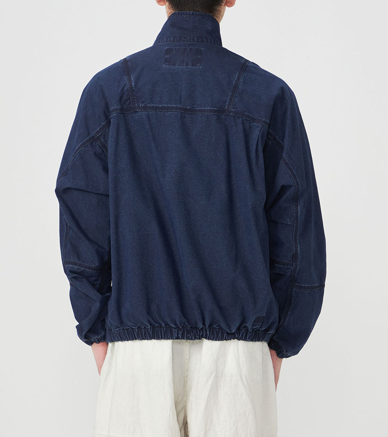 コットン ナイロン ウェザー マウンテン ウィンド ジャケット , Indigo