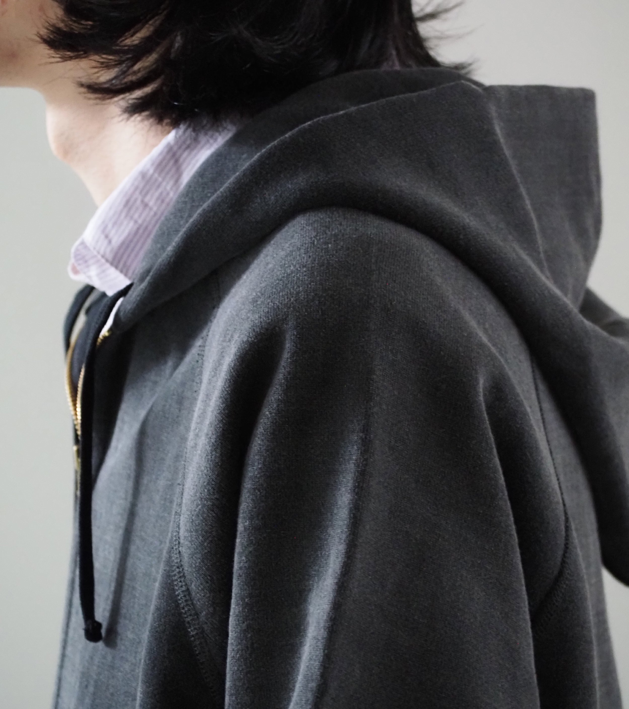 MAATEE＆SONS ジップ パーカ ,  Fade Black