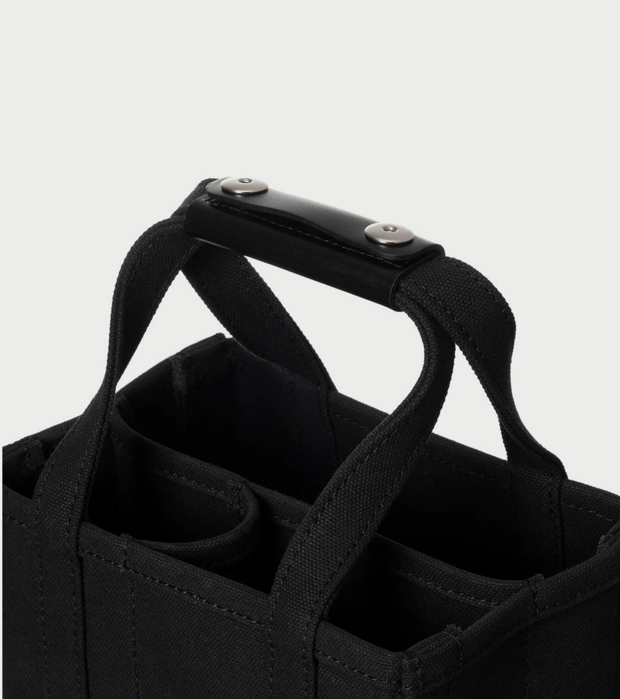 CHACOLI  FR09 トート パーティション：2  , Black