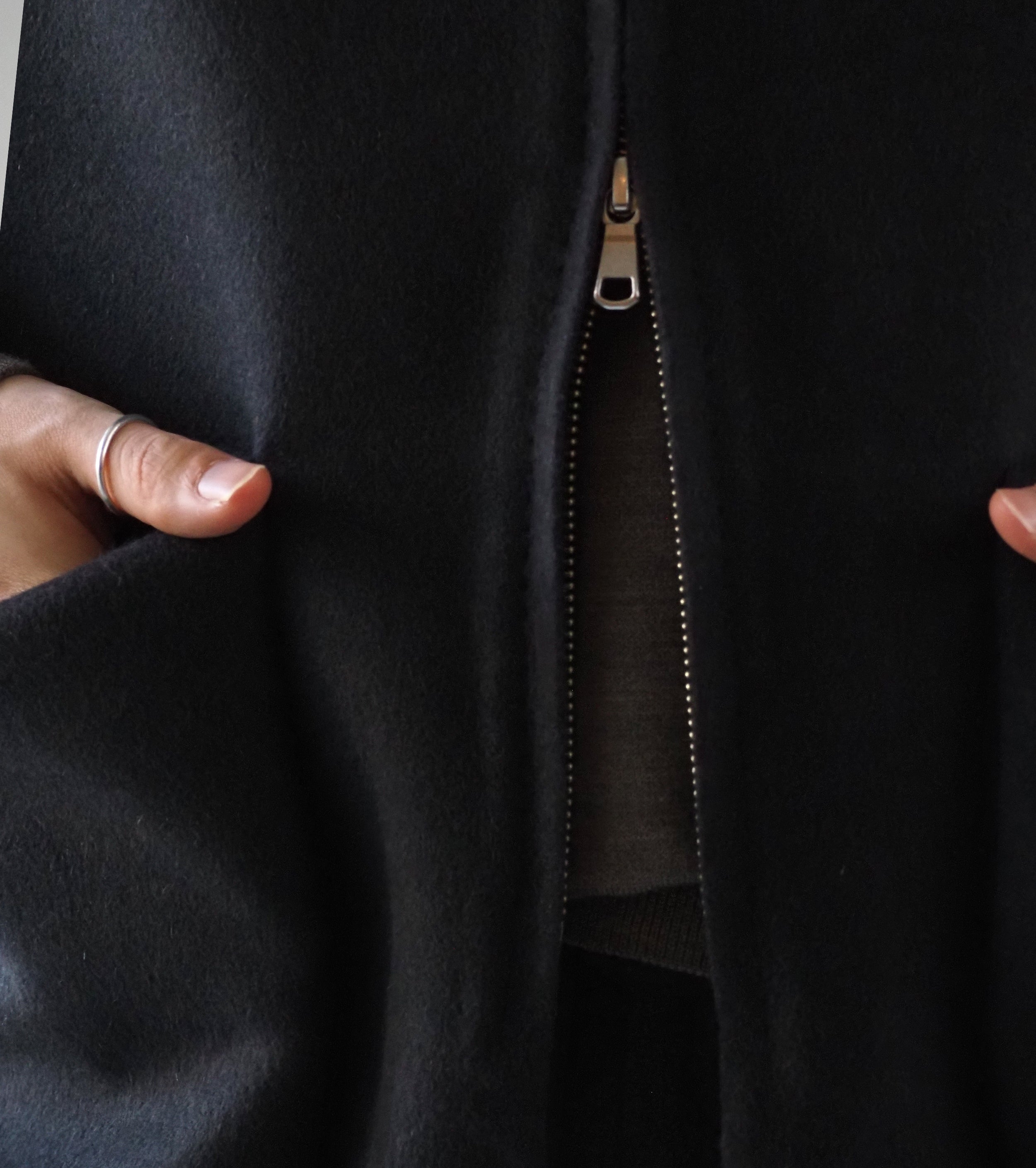 MAATEE＆SONS ダブル フェイス ベスト , Charcoal