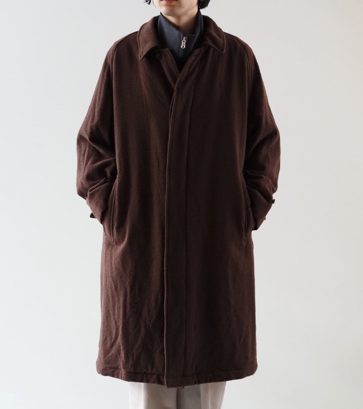 MAATEE＆SONS ダブル フェイス ベスト , Charcoal