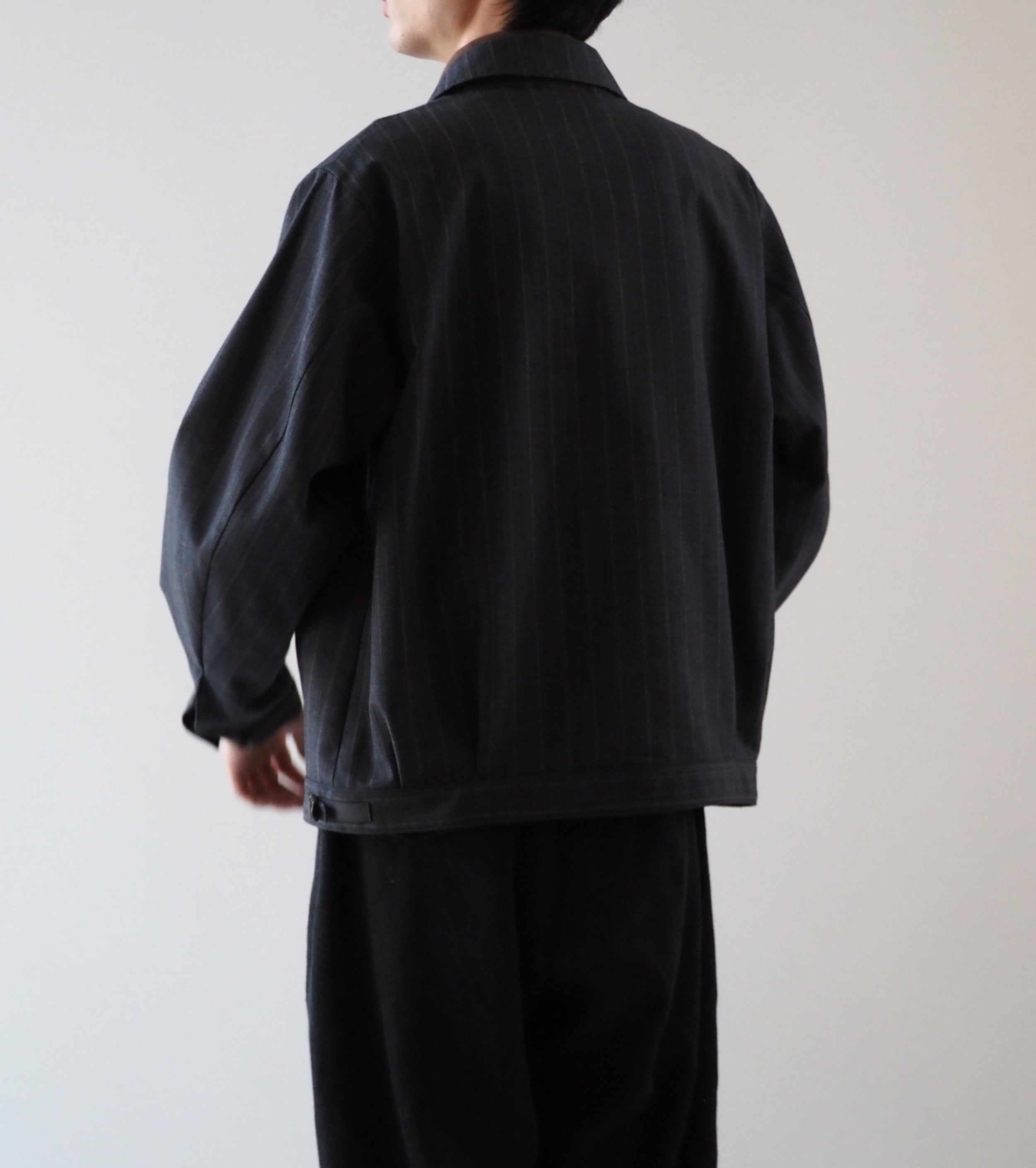 MAATEE&SONS  SHORT BL  , Old Gray Stripes