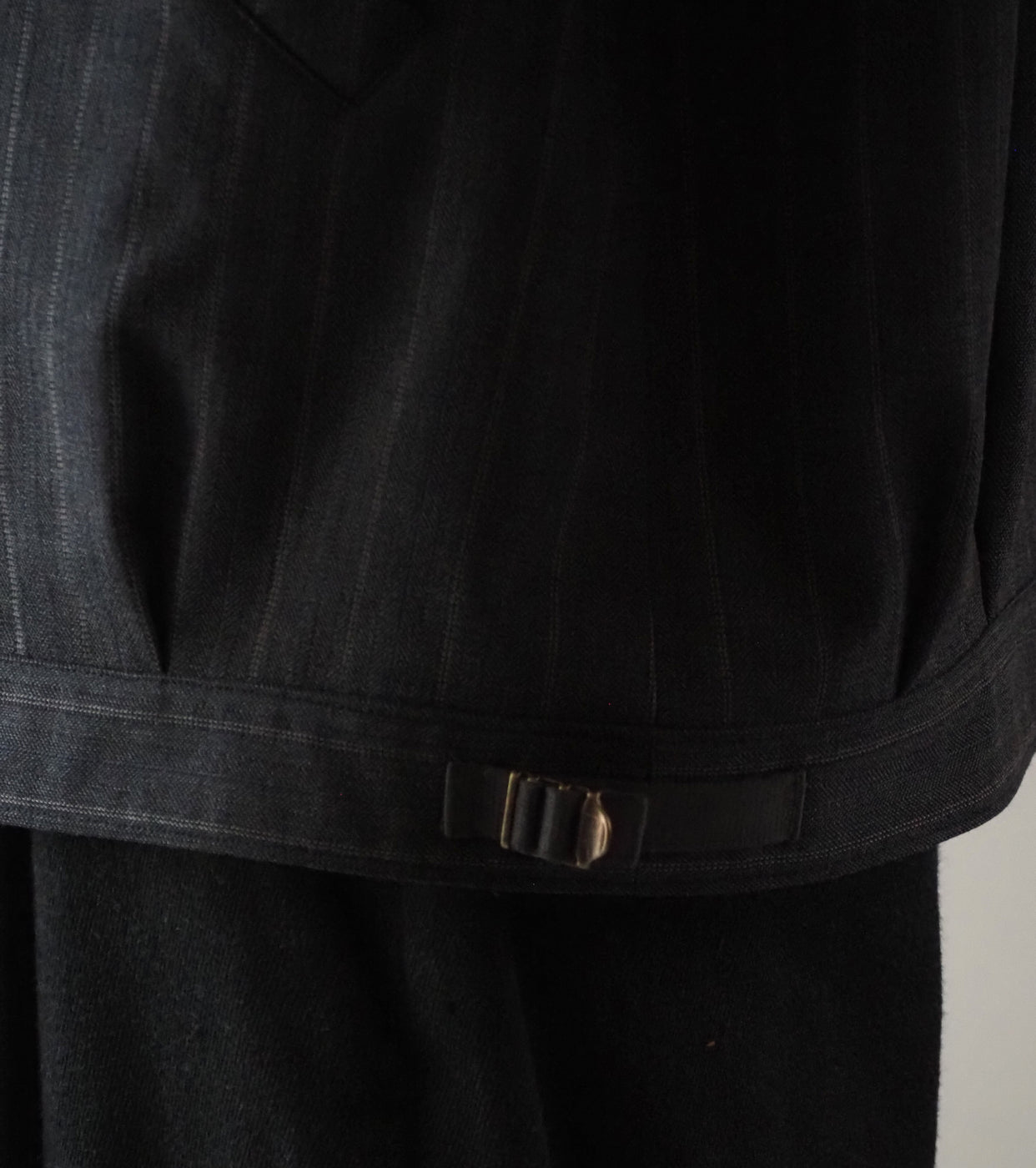 MAATEE&SONS  SHORT BL  , Old Gray Stripes