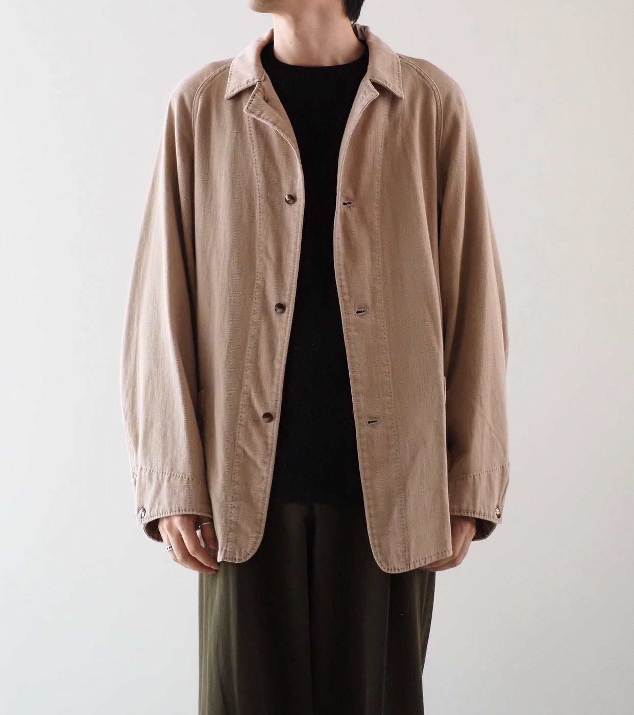 MAATEE&SONS カバーオール JK “ コットン ヴィンテージ ” , Beige