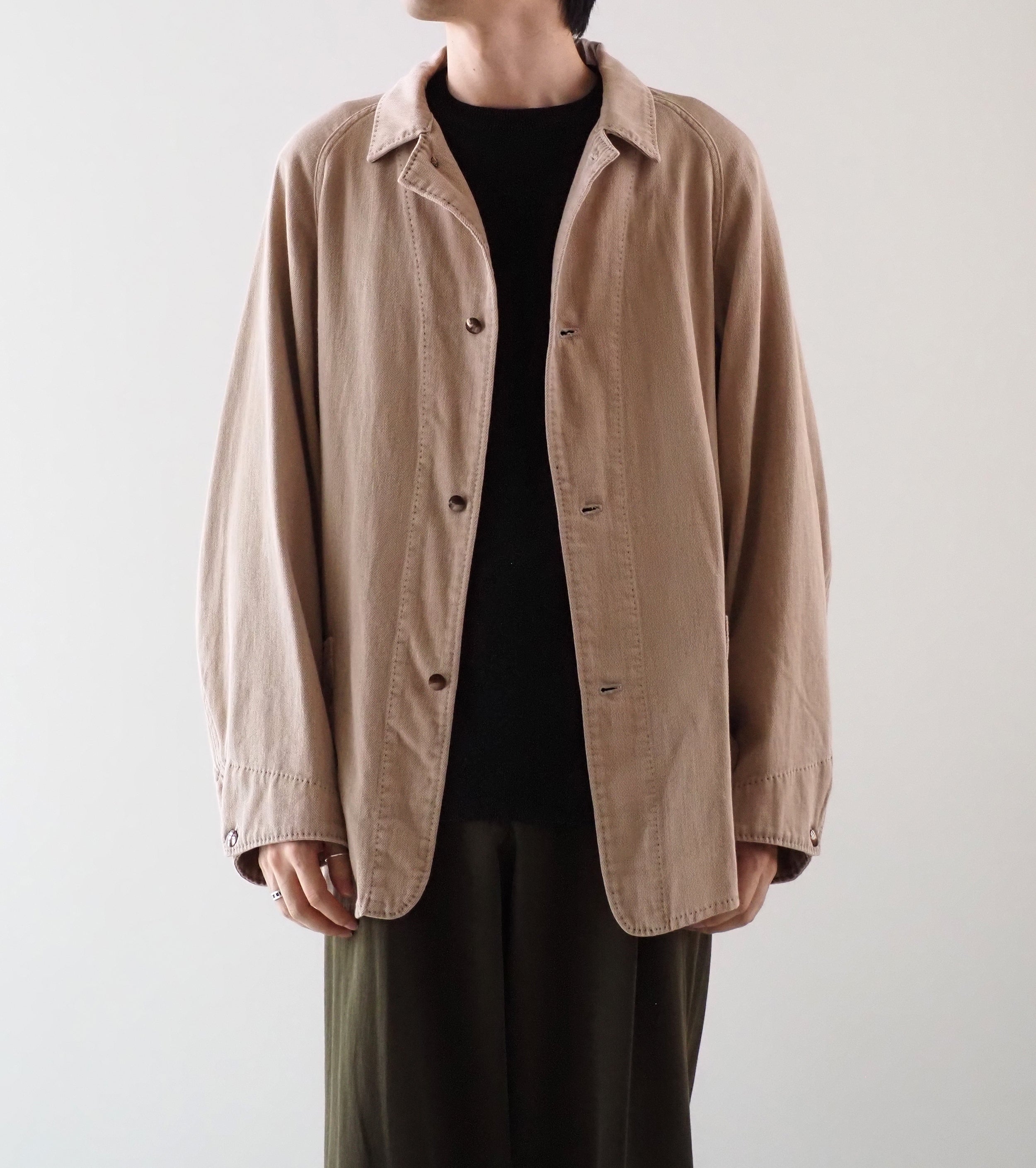 MAATEE&SONS カバーオール JK “ コットン ヴィンテージ ” , Beige