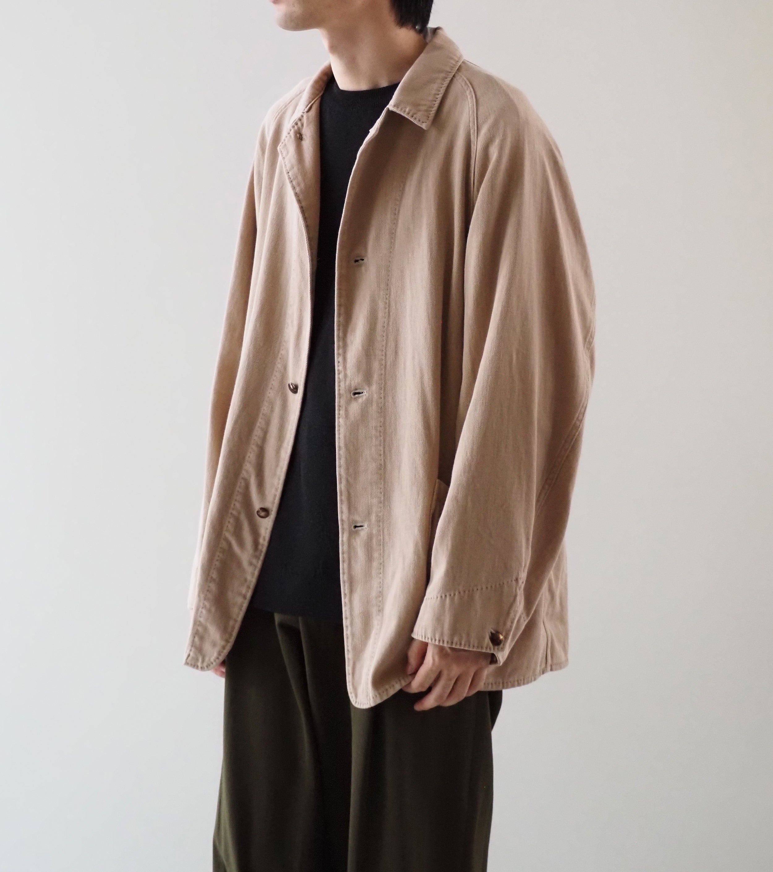 MAATEE&SONS カバーオール JK “ コットン ヴィンテージ ” , Beige