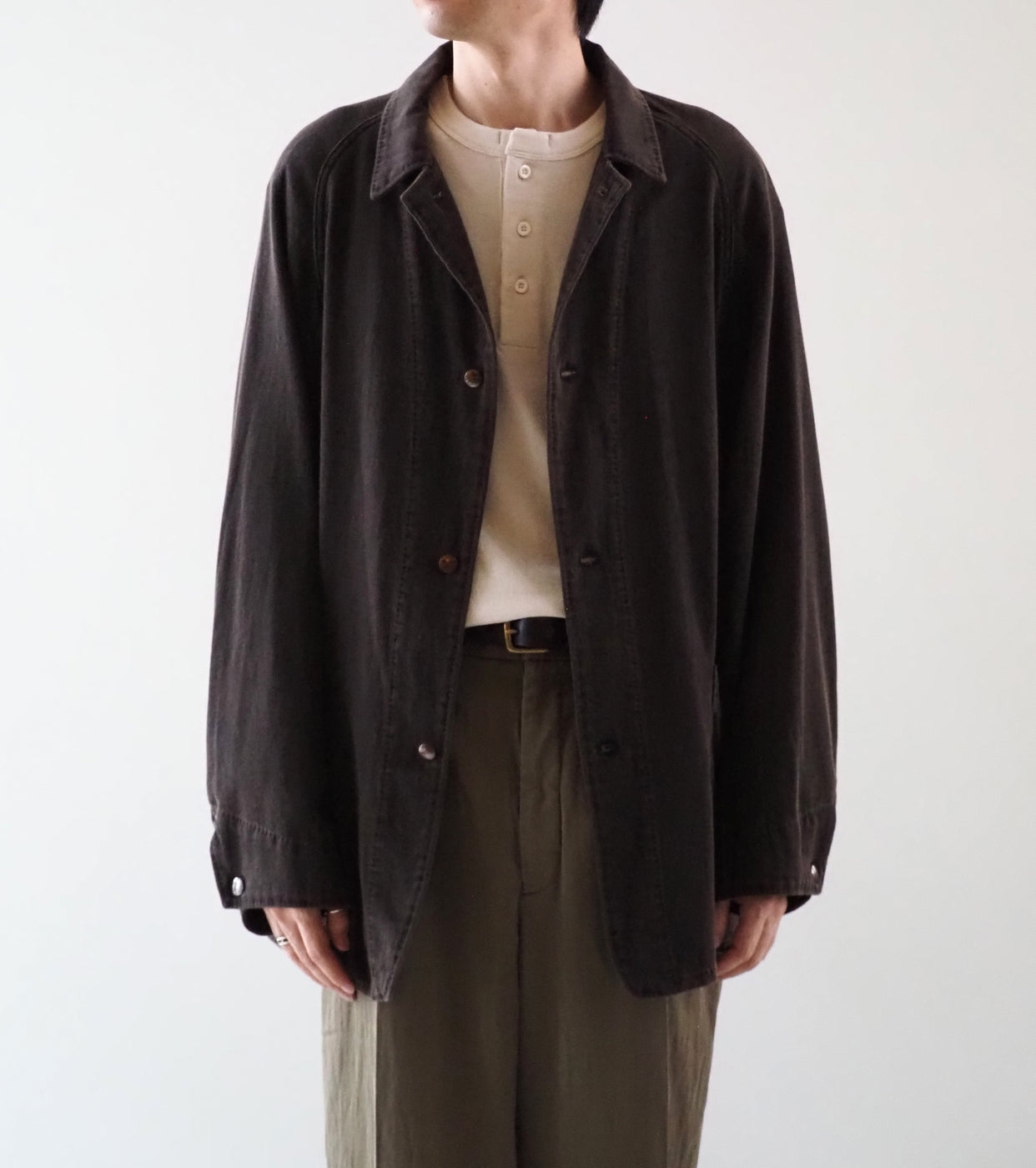 MAATEE&SONS カバーオール JK “ コットン ヴィンテージ ” , Charcoal