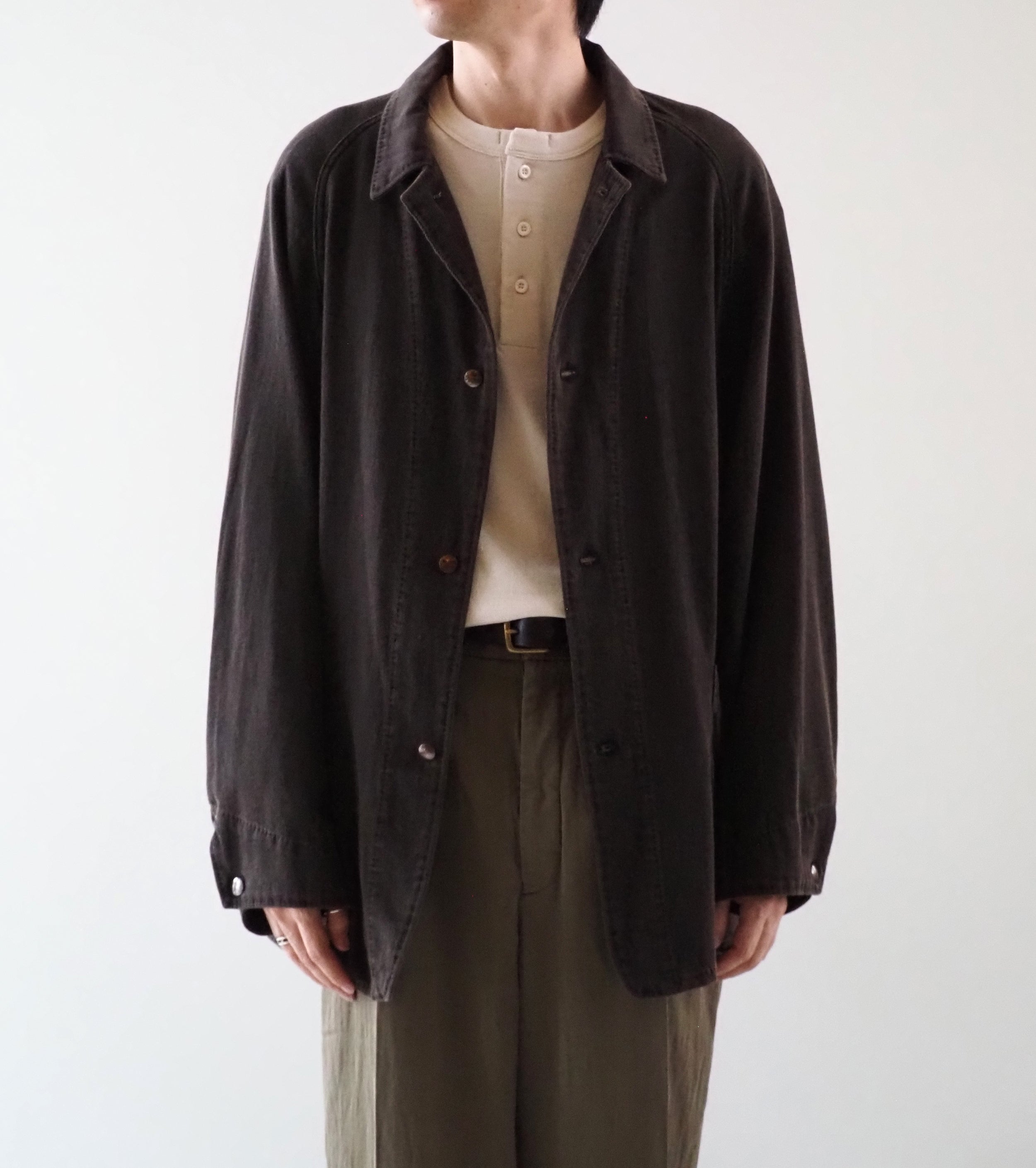 MAATEE&SONS カバーオール JK “ コットン ヴィンテージ ” , Charcoal