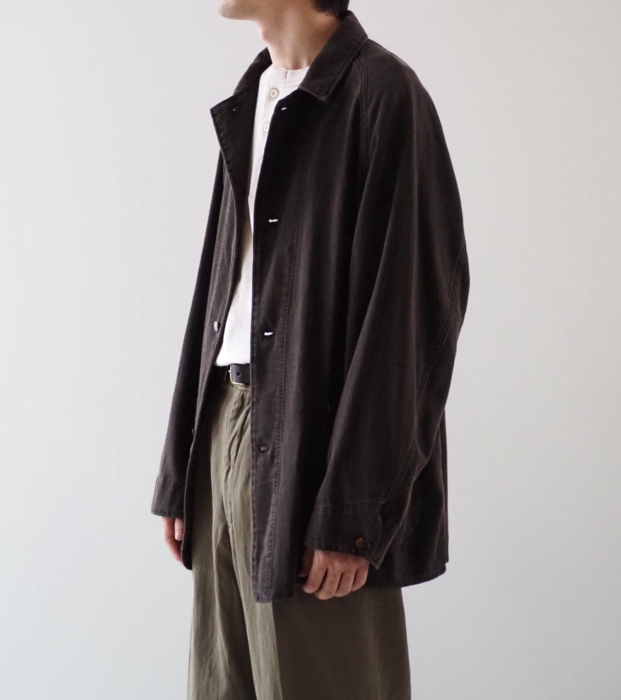 MAATEE&SONS カバーオール JK “ コットン ヴィンテージ ” , Charcoal
