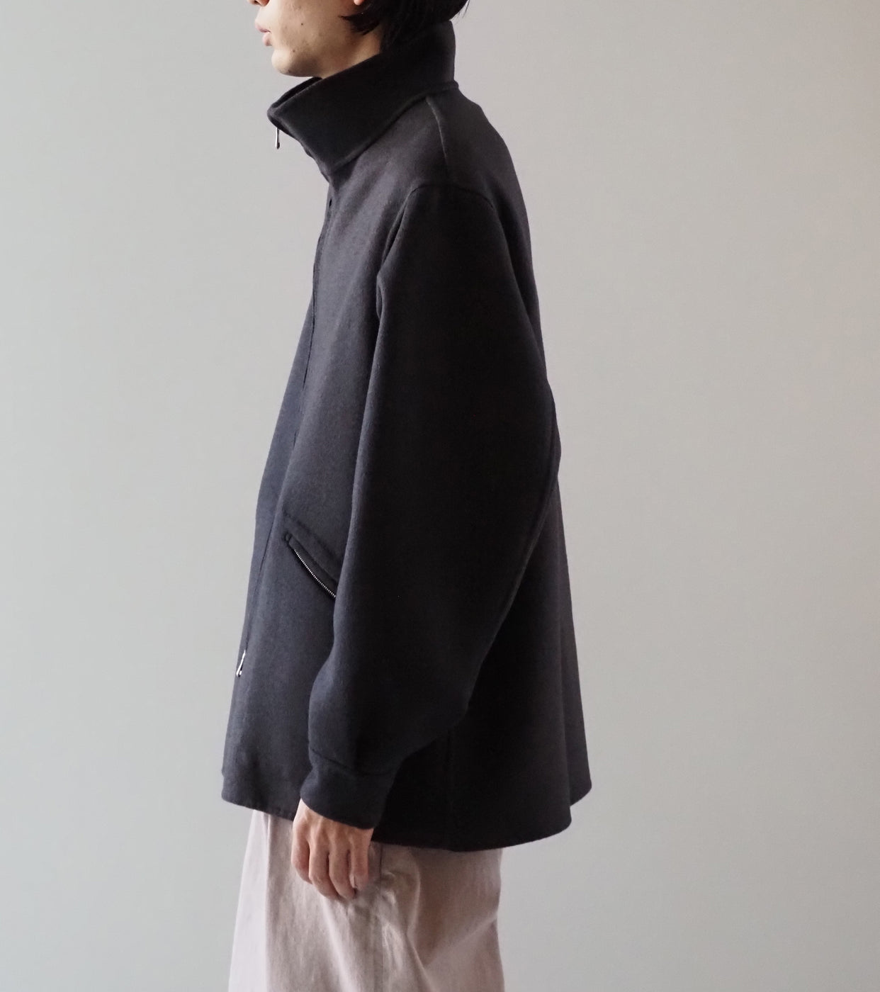 MAATEE & SONS  W-FACE Blouson , Charcoal