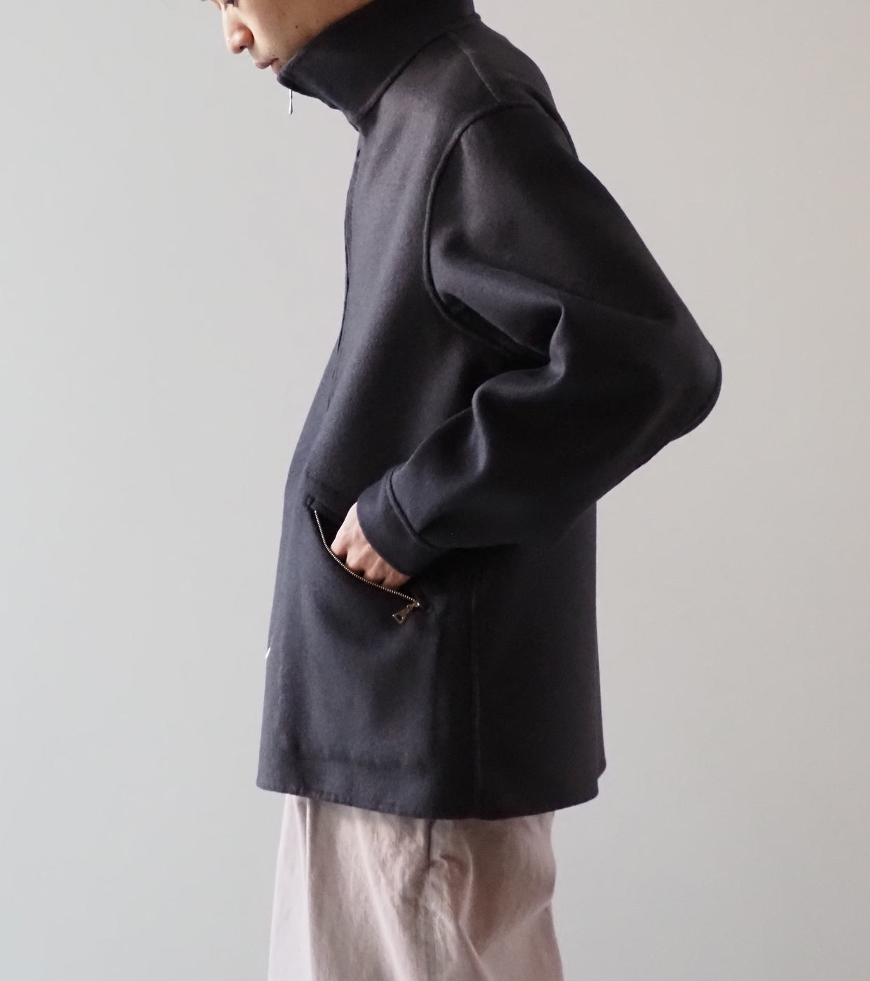 MAATEE & SONS  W-FACE Blouson , Charcoal