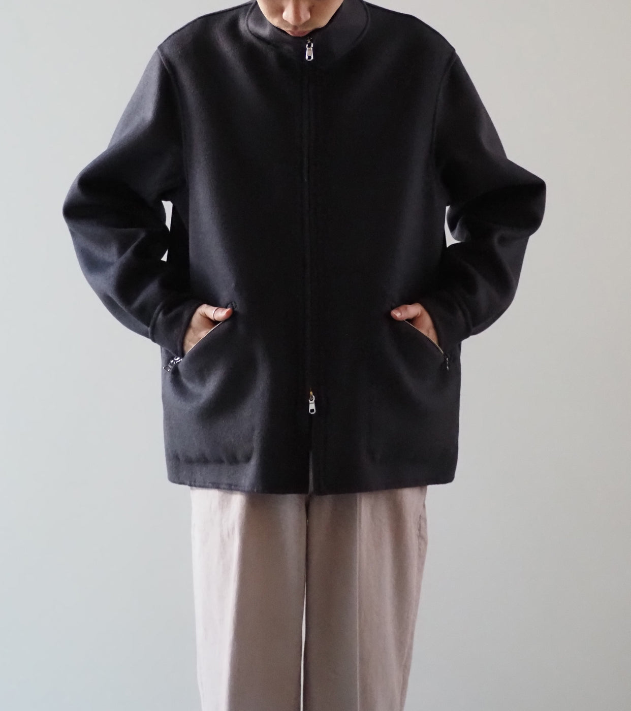 MAATEE & SONS  W-FACE Blouson , Charcoal