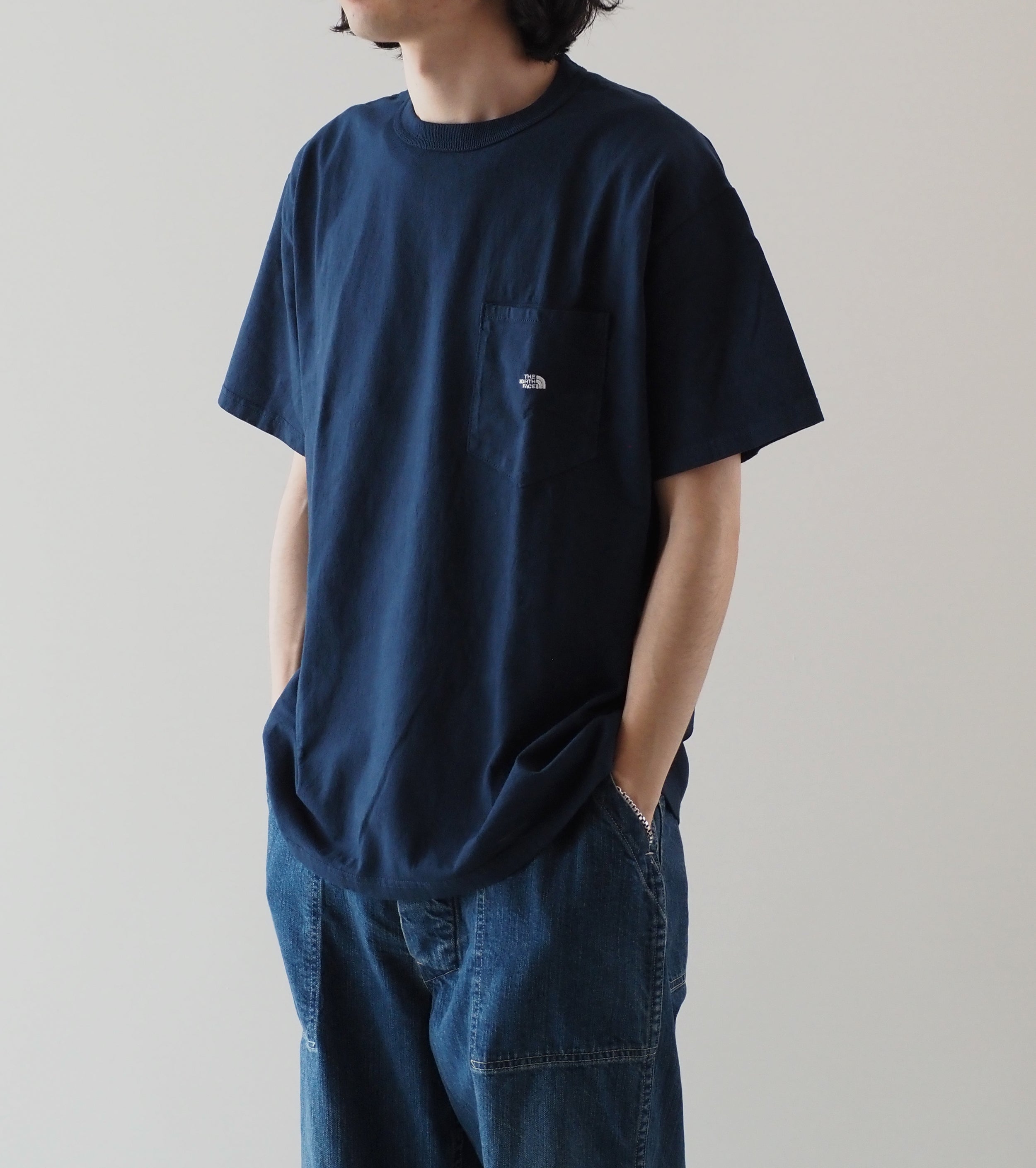 7オンス ポケットティー, Navy x Off White