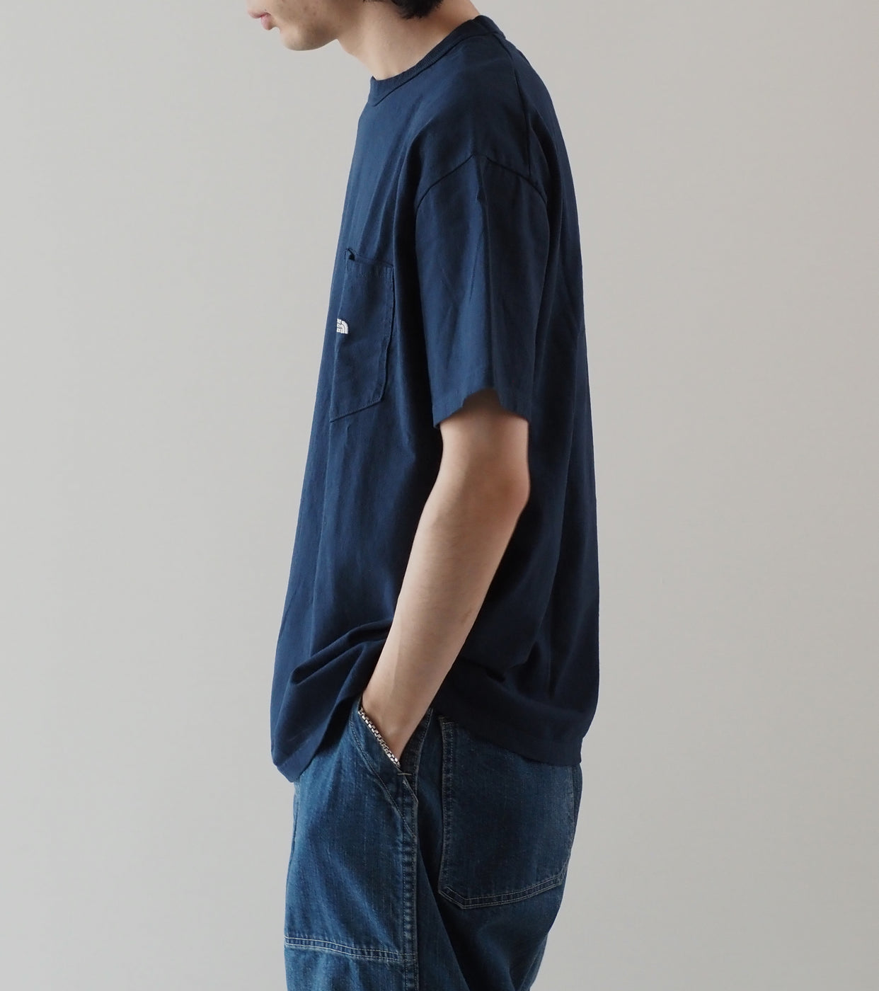 7オンス ポケットティー, Navy x Off White