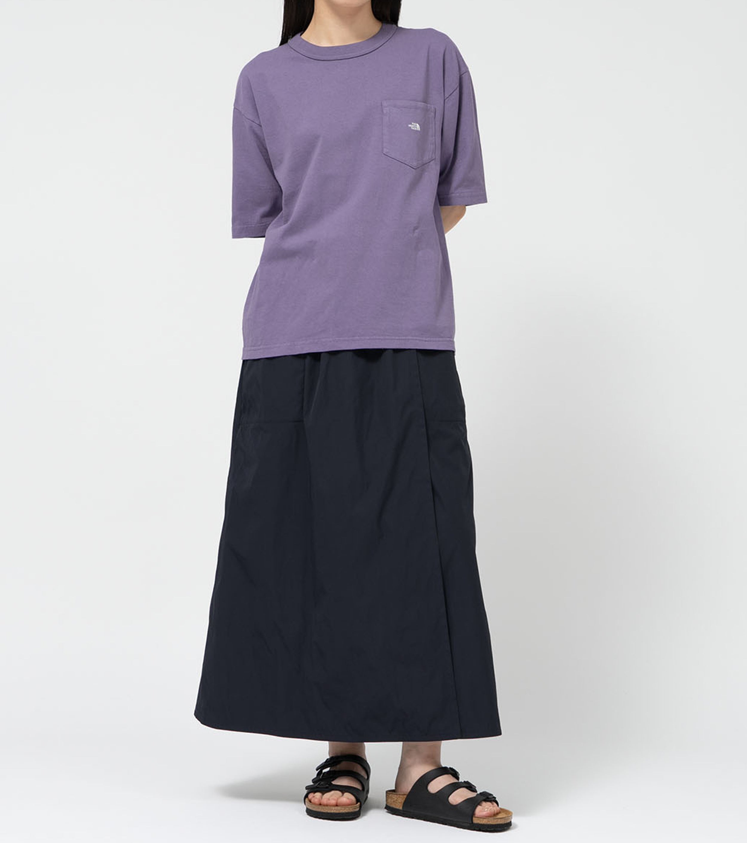 7オンス ポケットティー, Fade Purple x Off White