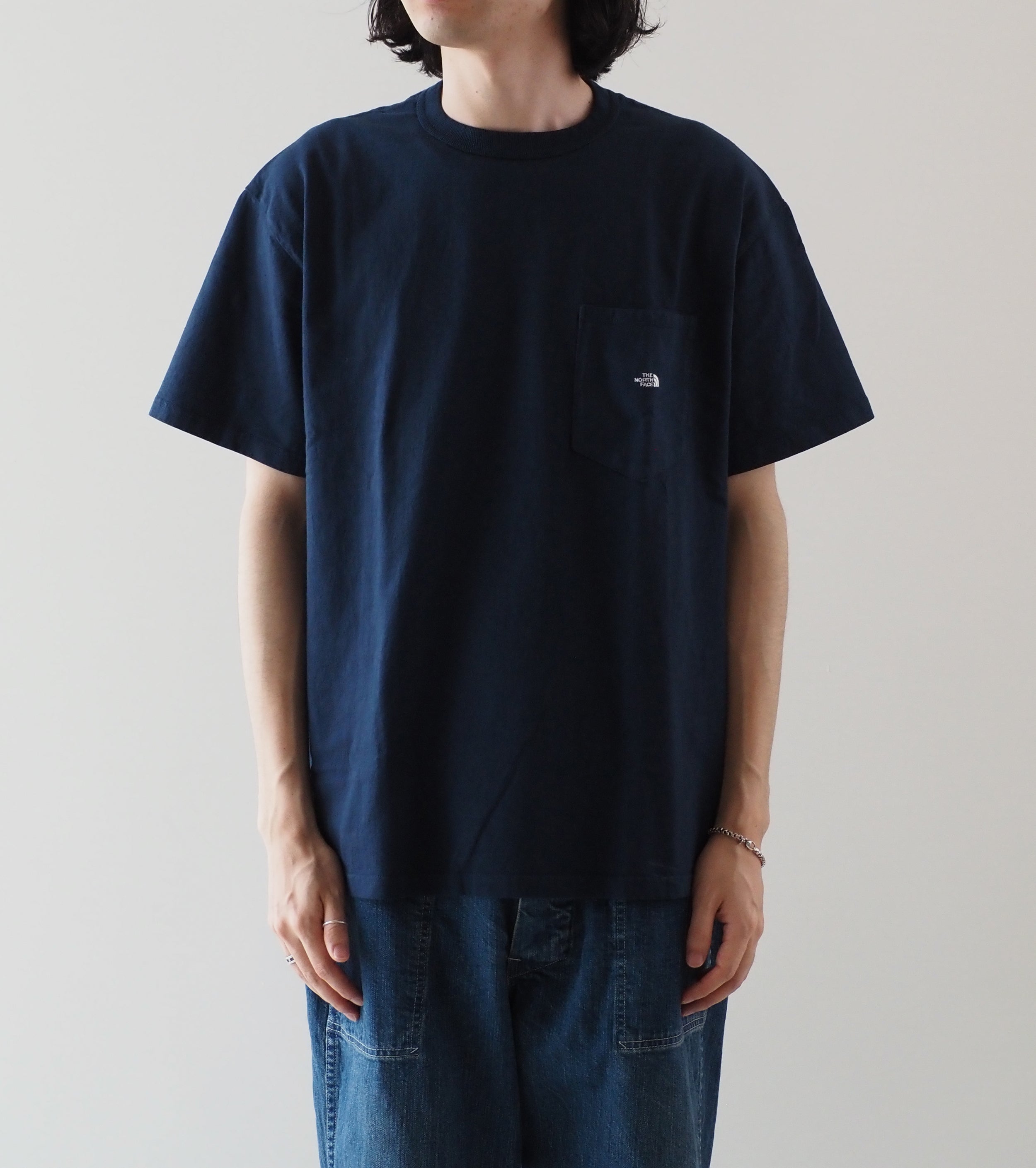 7オンス ポケットティー, Navy x Off White
