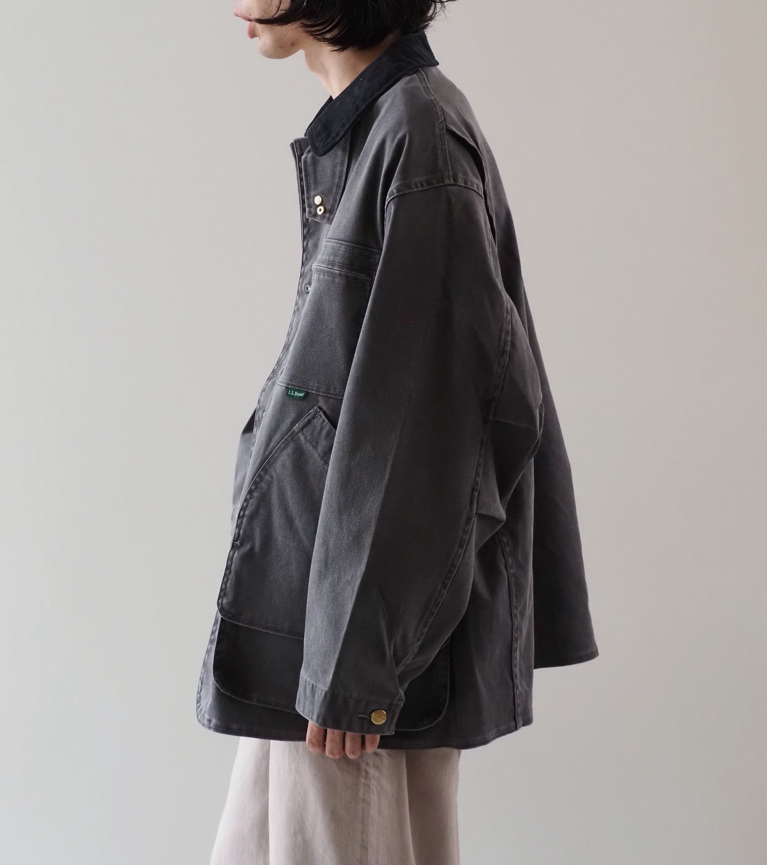 L.L.Bean JAPAN EDITION  Men's Prospect Harbor Field Coat , Fade Black