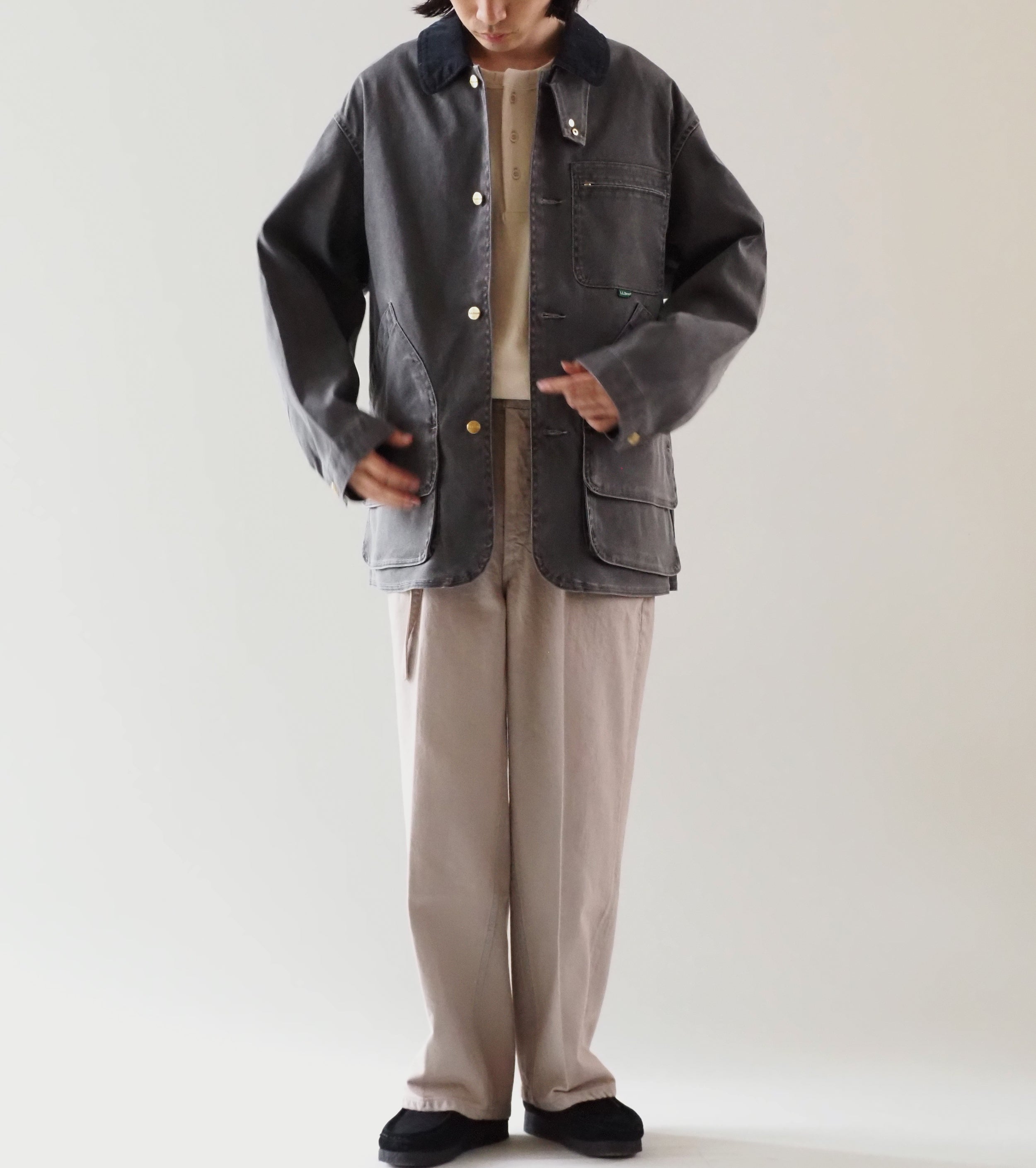 L.L.Bean JAPAN EDITION  Men's Prospect Harbor Field Coat , Fade Black