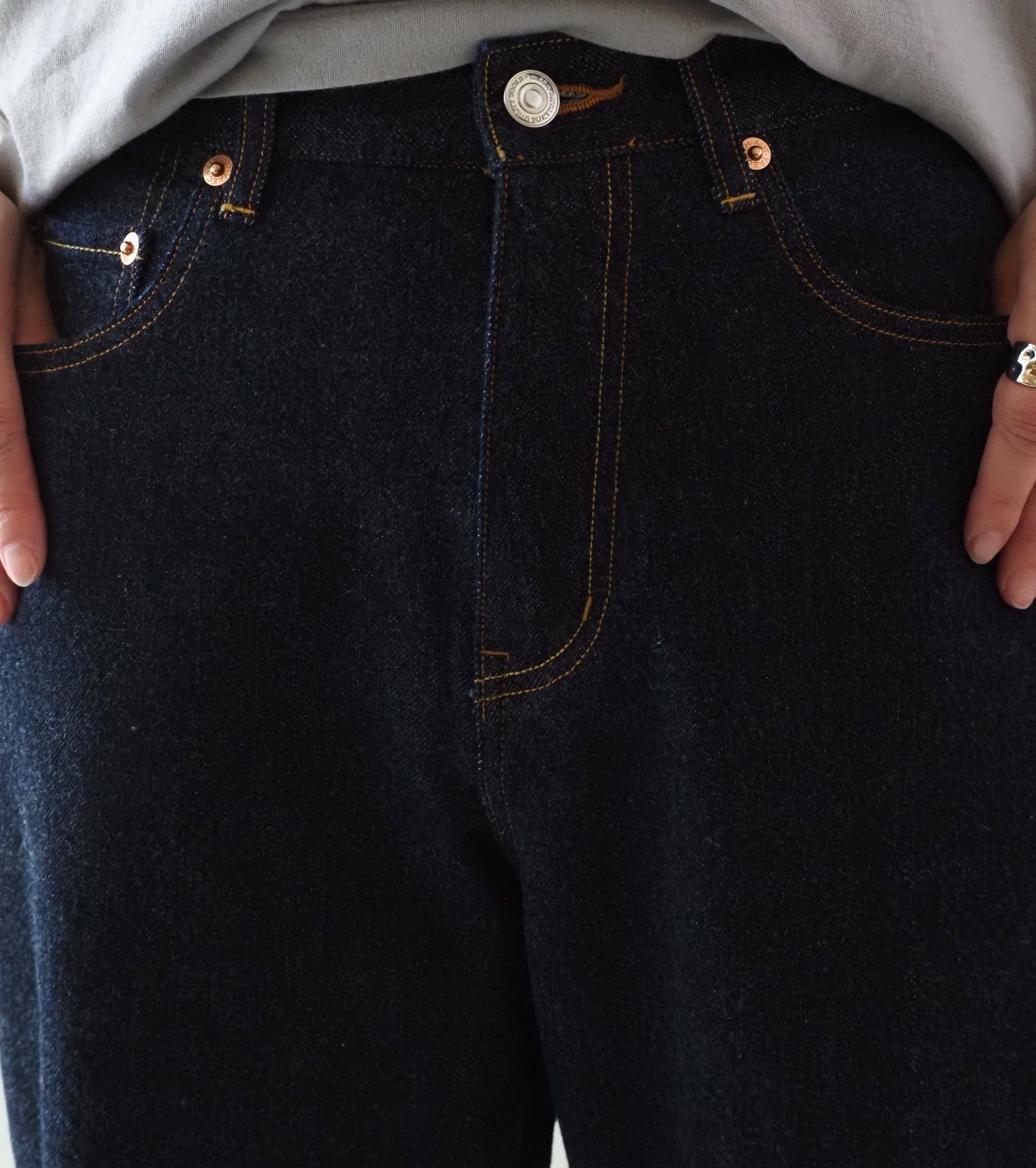 YAECA 11 Wide Straight , Indigo