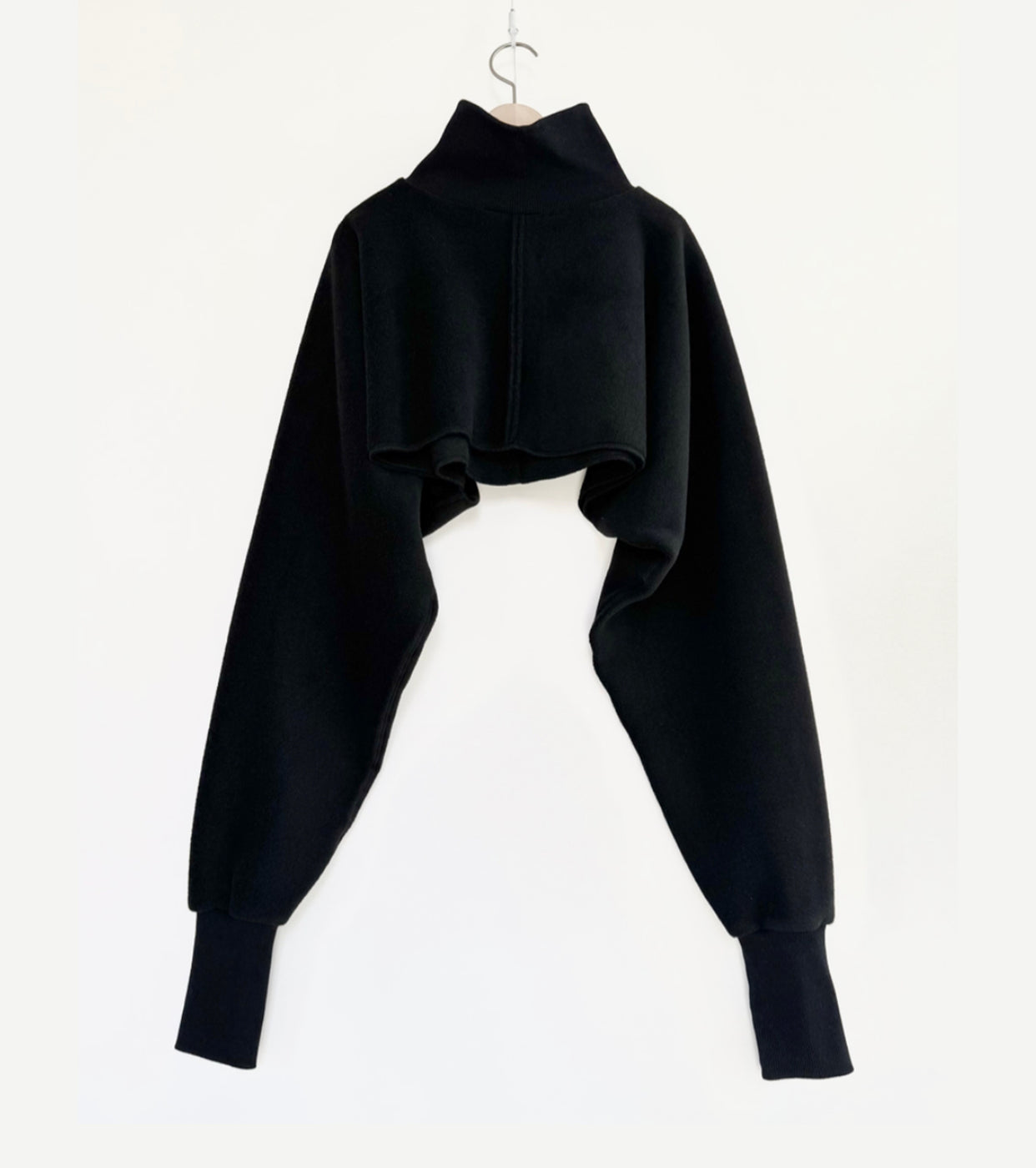 ALWEL FLEECE STOLE PO , Black