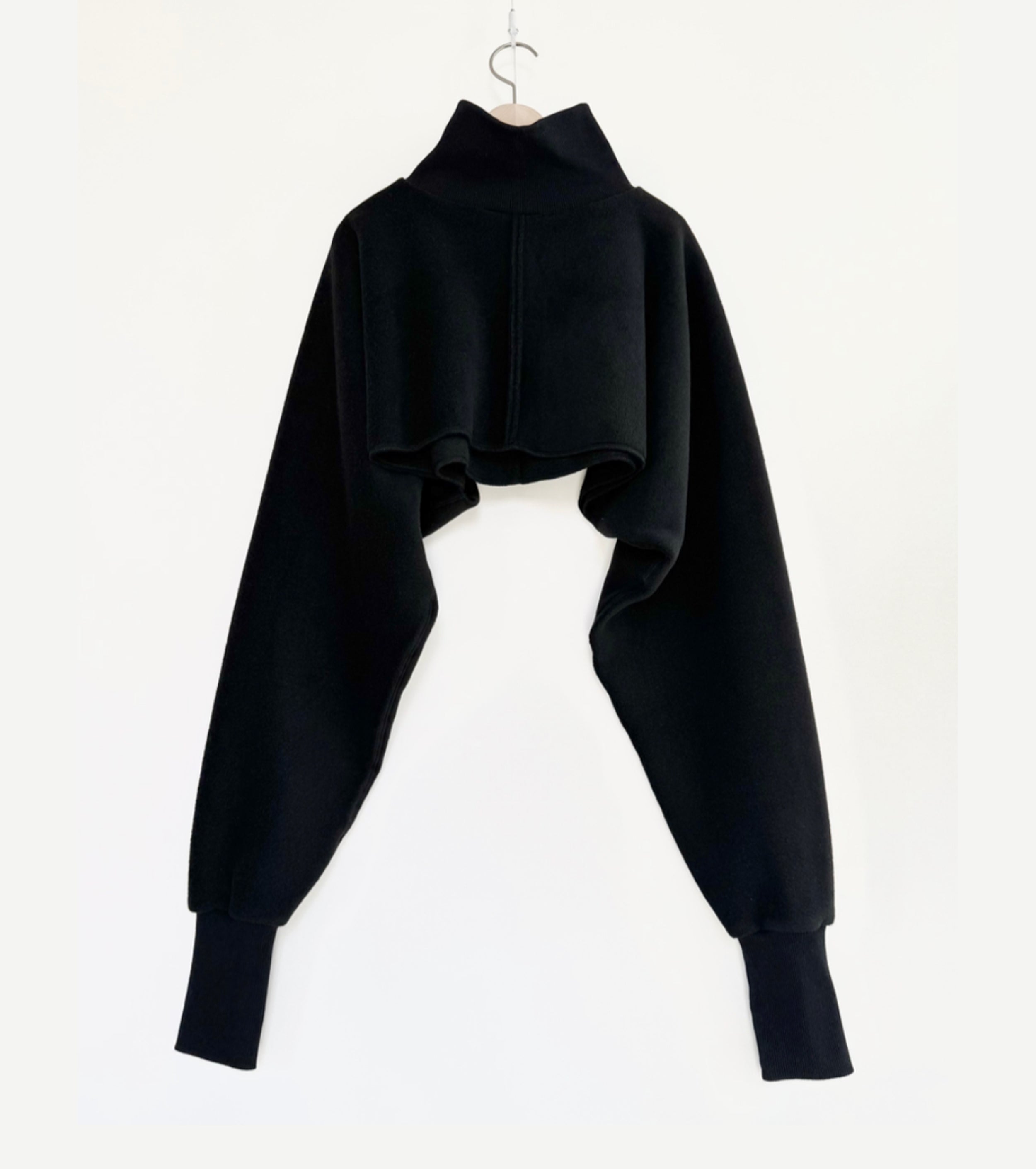 ALWEL FLEECE STOLE PO , Black