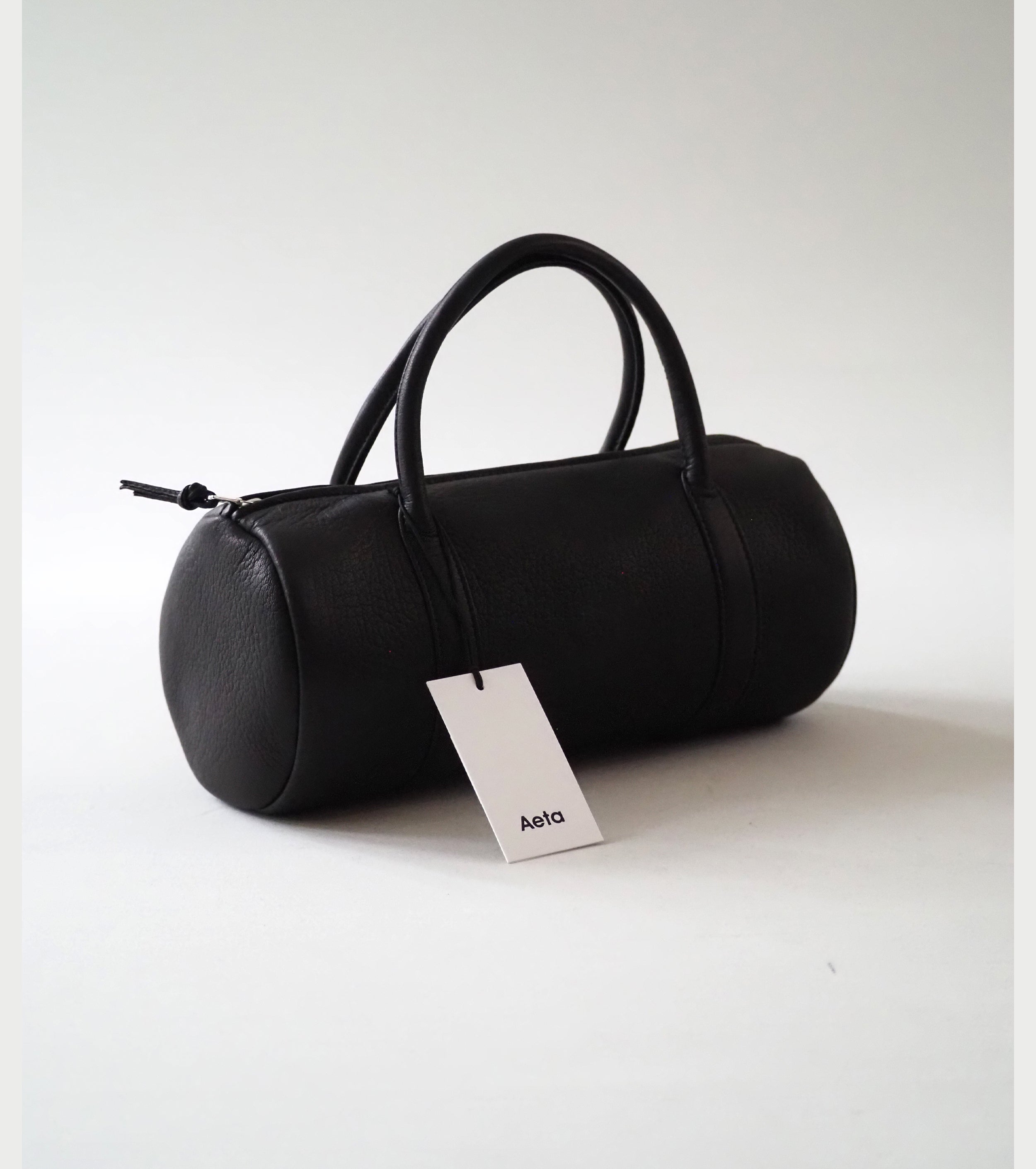 Aeta  シリンダー ボストン  , Black　