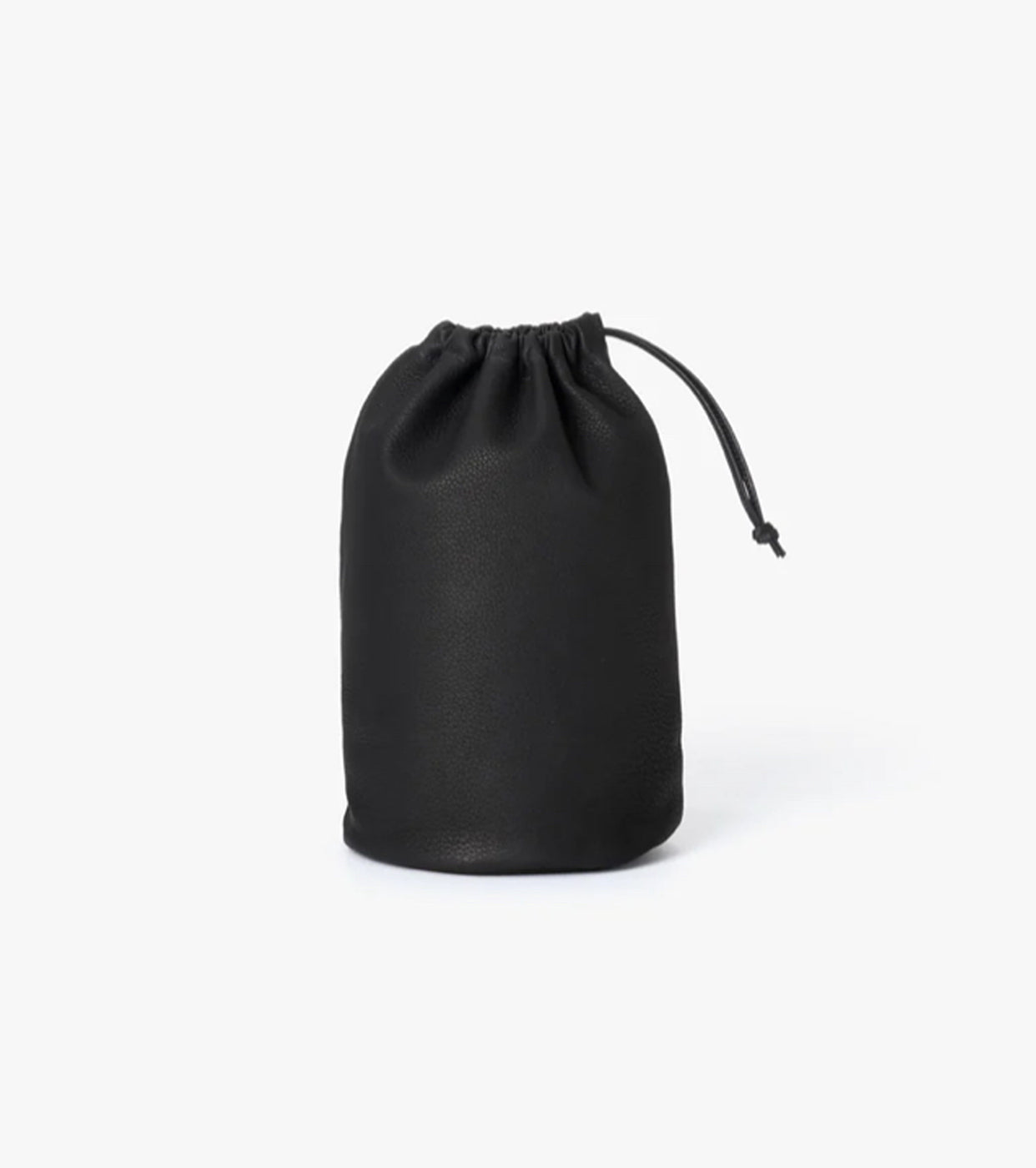 Aeta Double Faced CYLINDER DRAWSTRING POUCH, Black