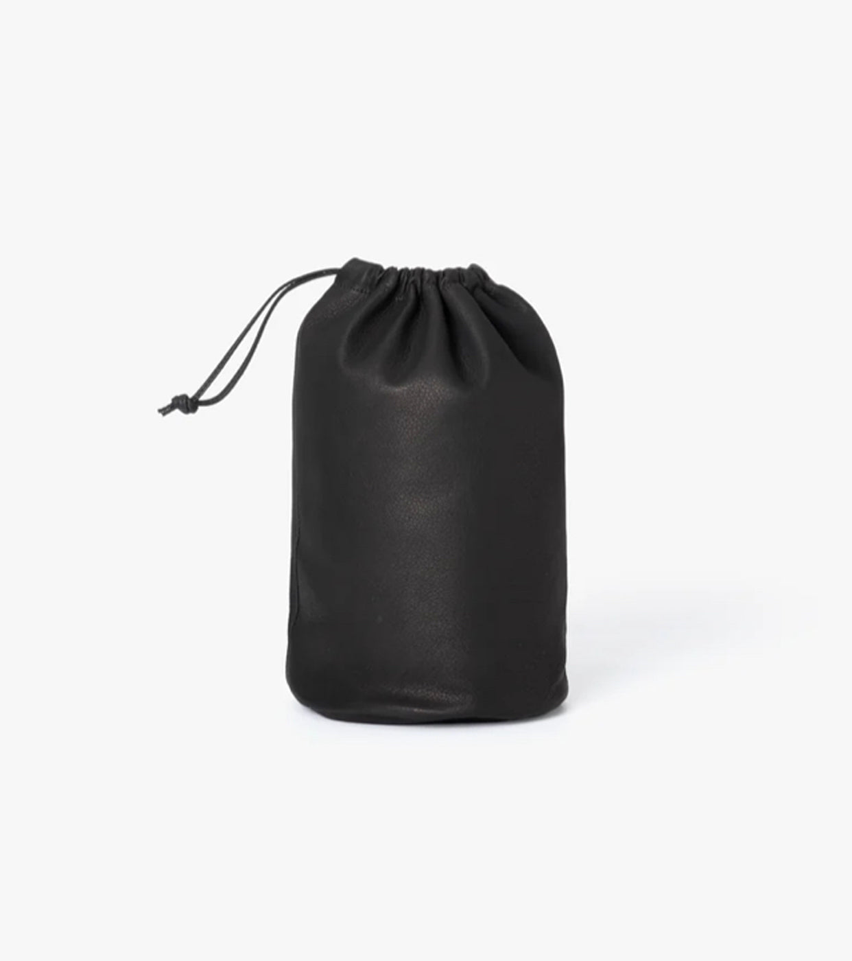 Aeta Double Faced CYLINDER DRAWSTRING POUCH, Black
