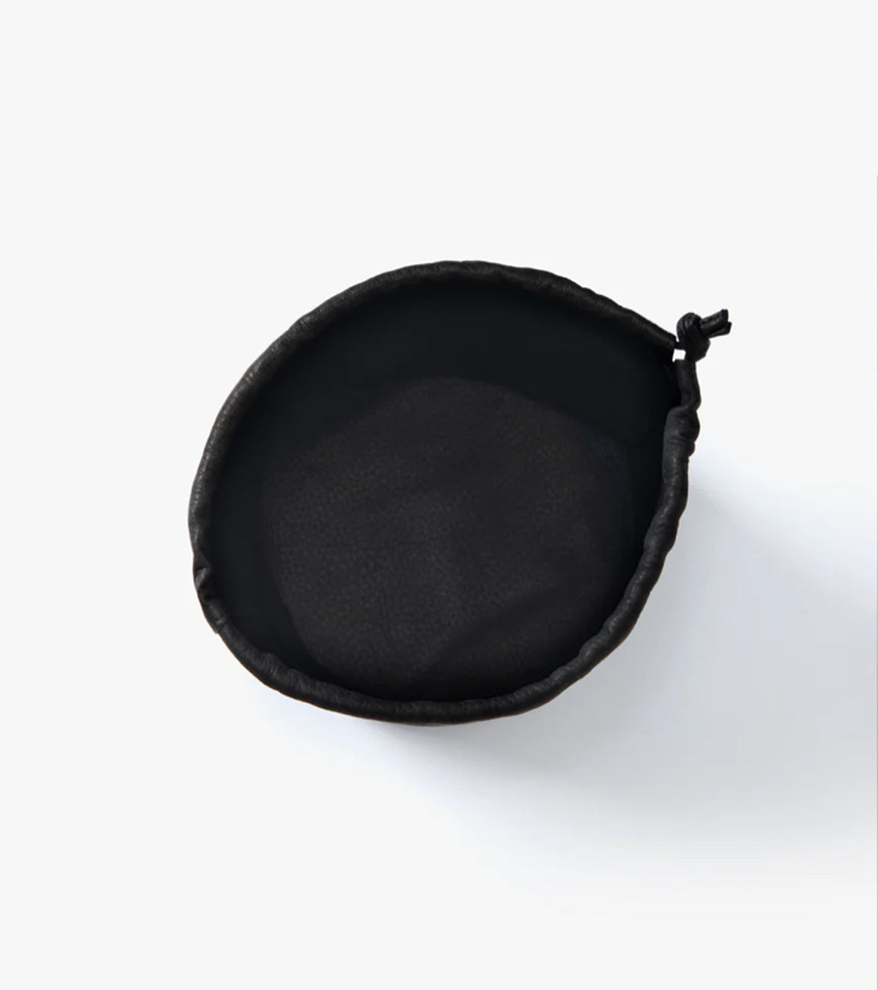 Aeta Double Faced CYLINDER DRAWSTRING POUCH, Black