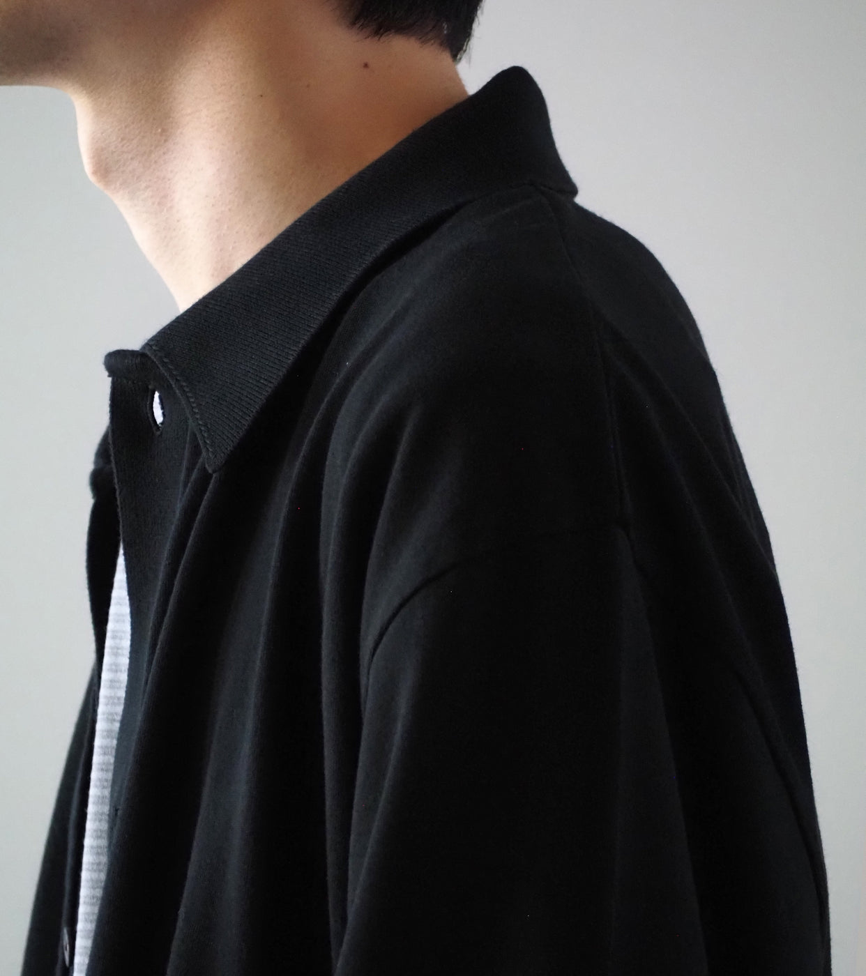 Blurhms Root Stock クラシック カラード カーディガン , Black