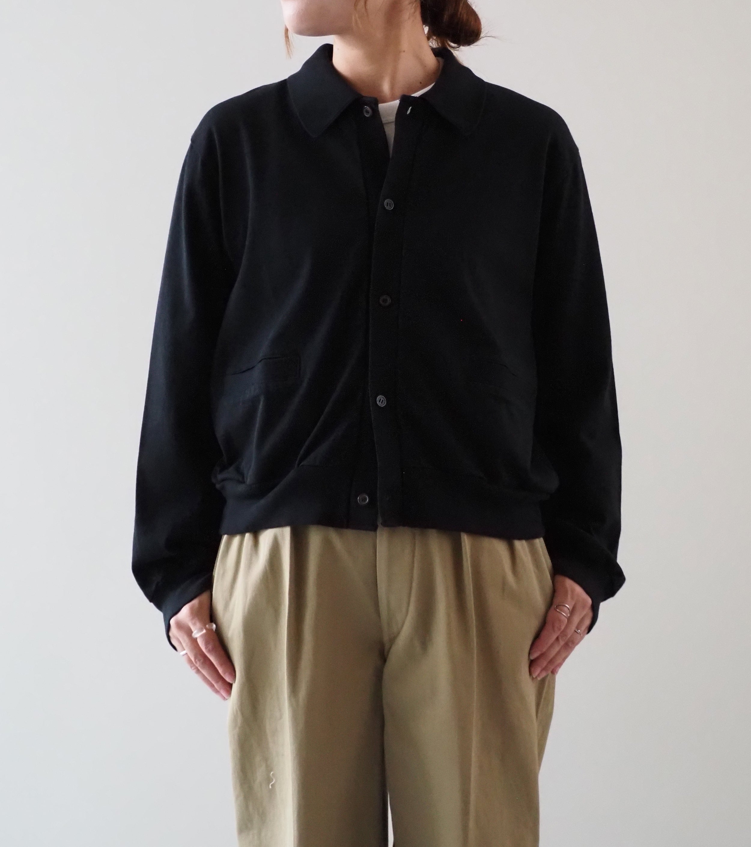 Blurhms Root Stock ウィメンズ クラシック カラード カーディガン , Black