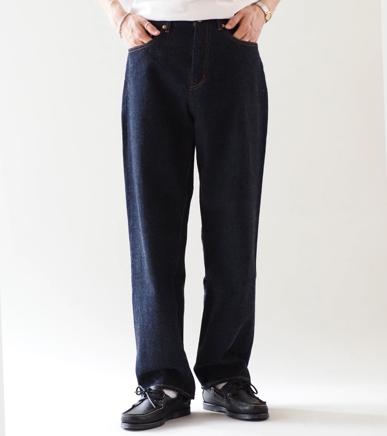 YAECA  13 Wide Straight , Indigo