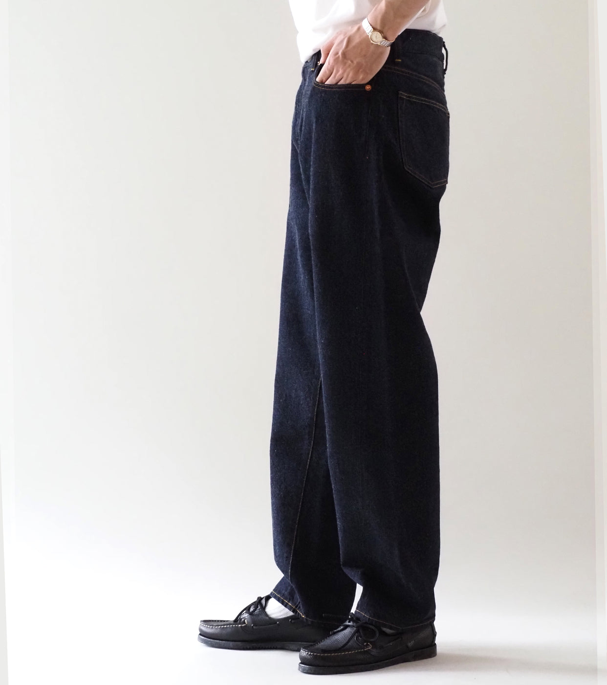YAECA  13 Wide Straight , Indigo