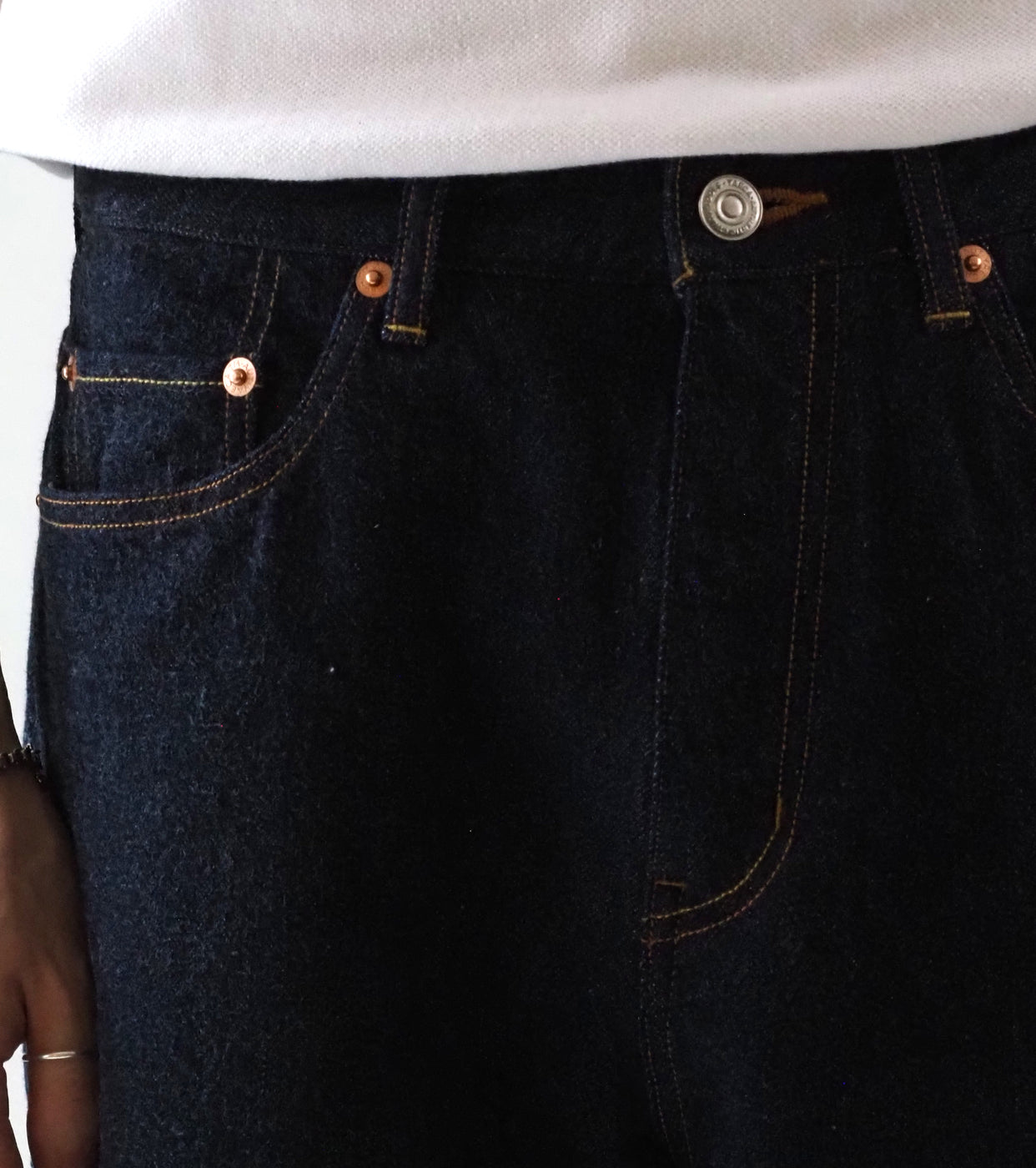 YAECA  13 Wide Straight , Indigo
