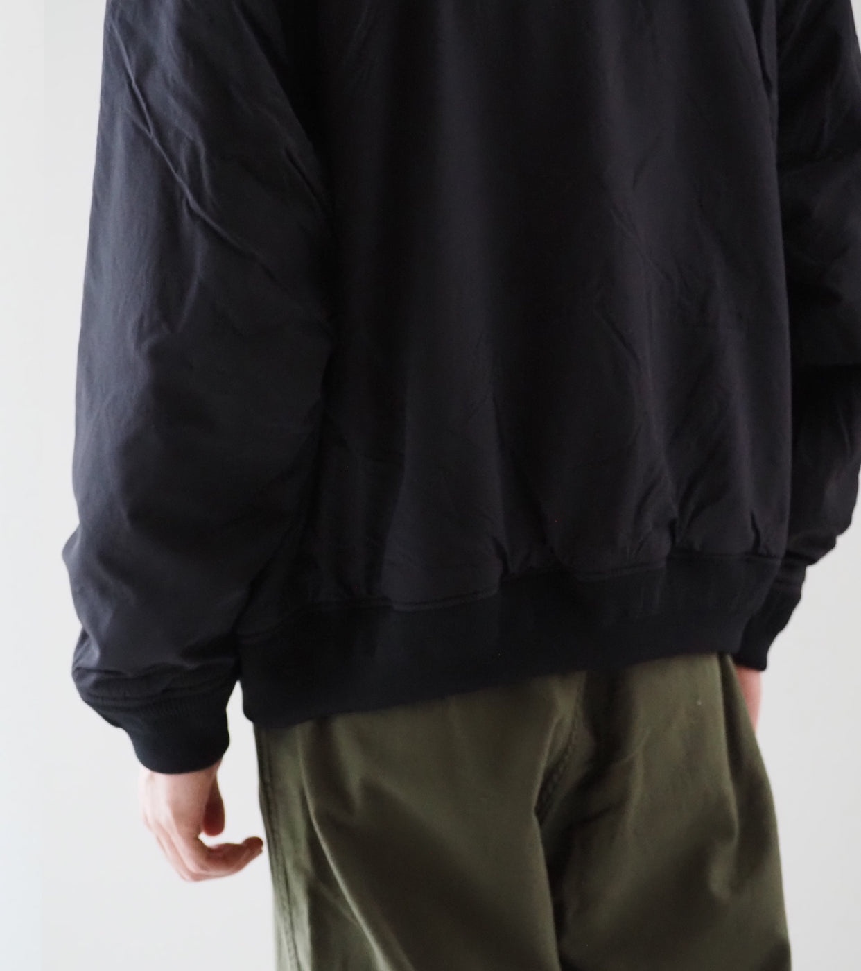 WILD THINGS STAND UP JACKET FLEECE LINING , Black