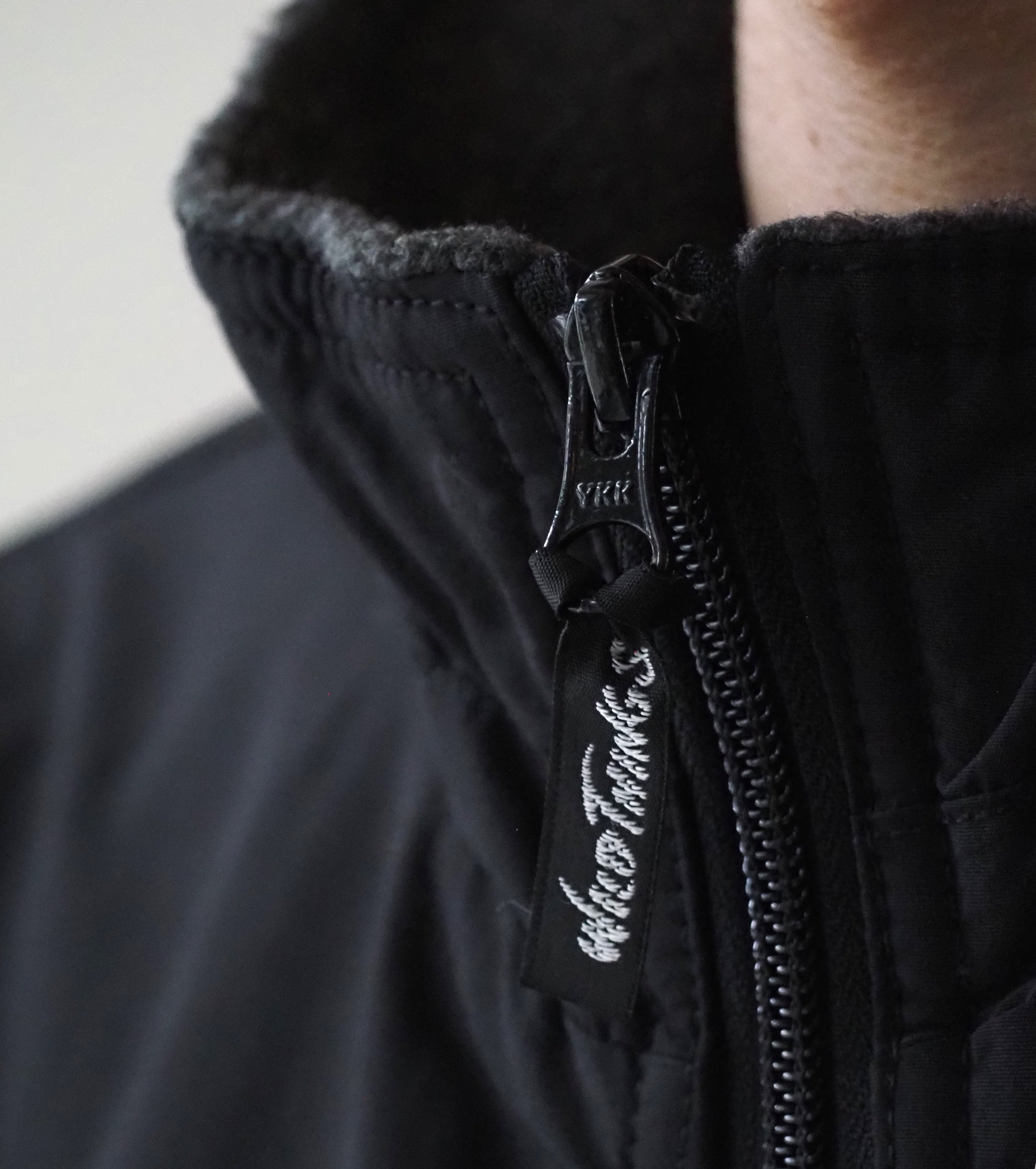 WILD THINGS STAND UP JACKET FLEECE LINING , Black