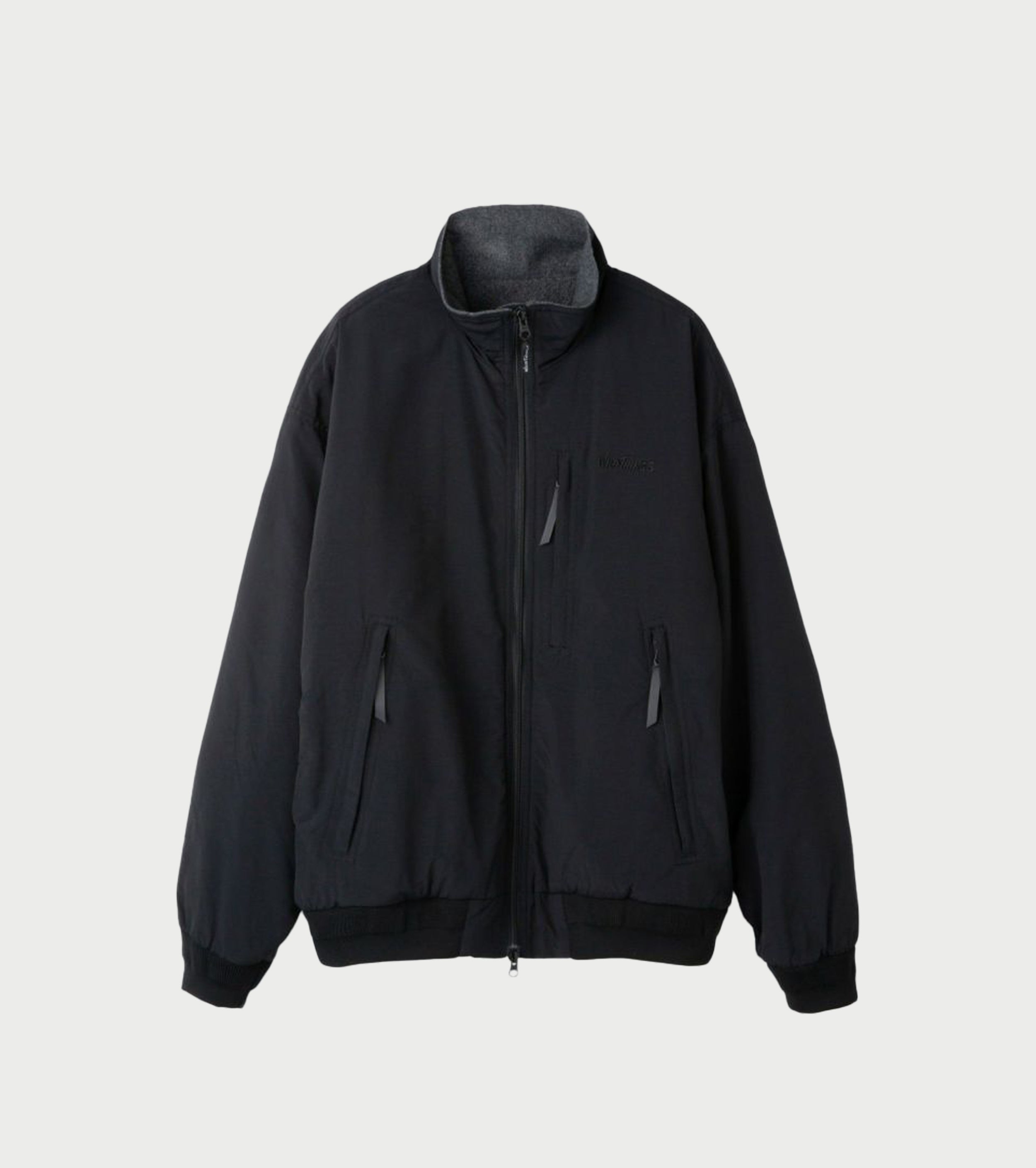 WILD THINGS STAND UP JACKET FLEECE LINING , Black