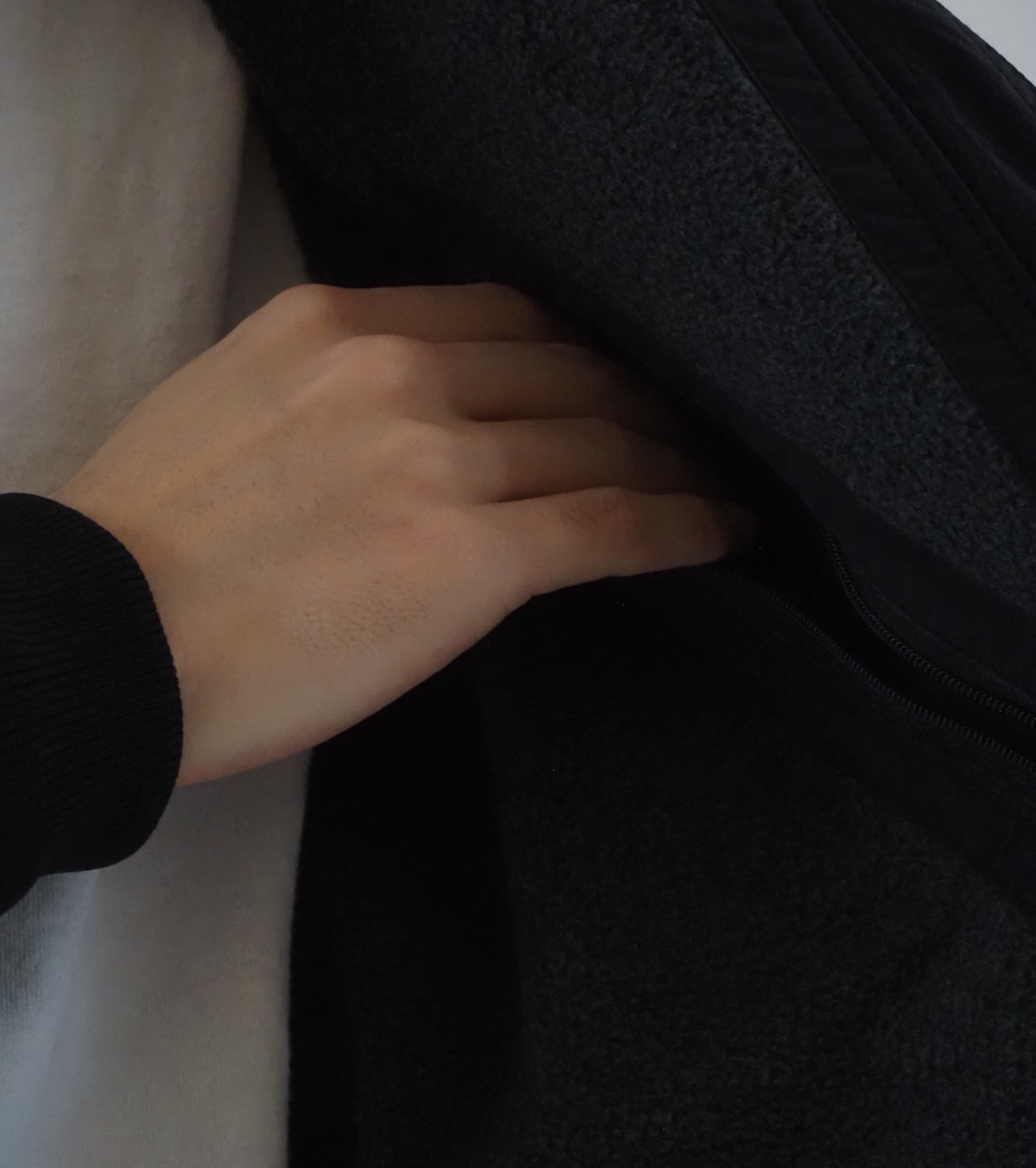 WILD THINGS STAND UP JACKET FLEECE LINING , Black